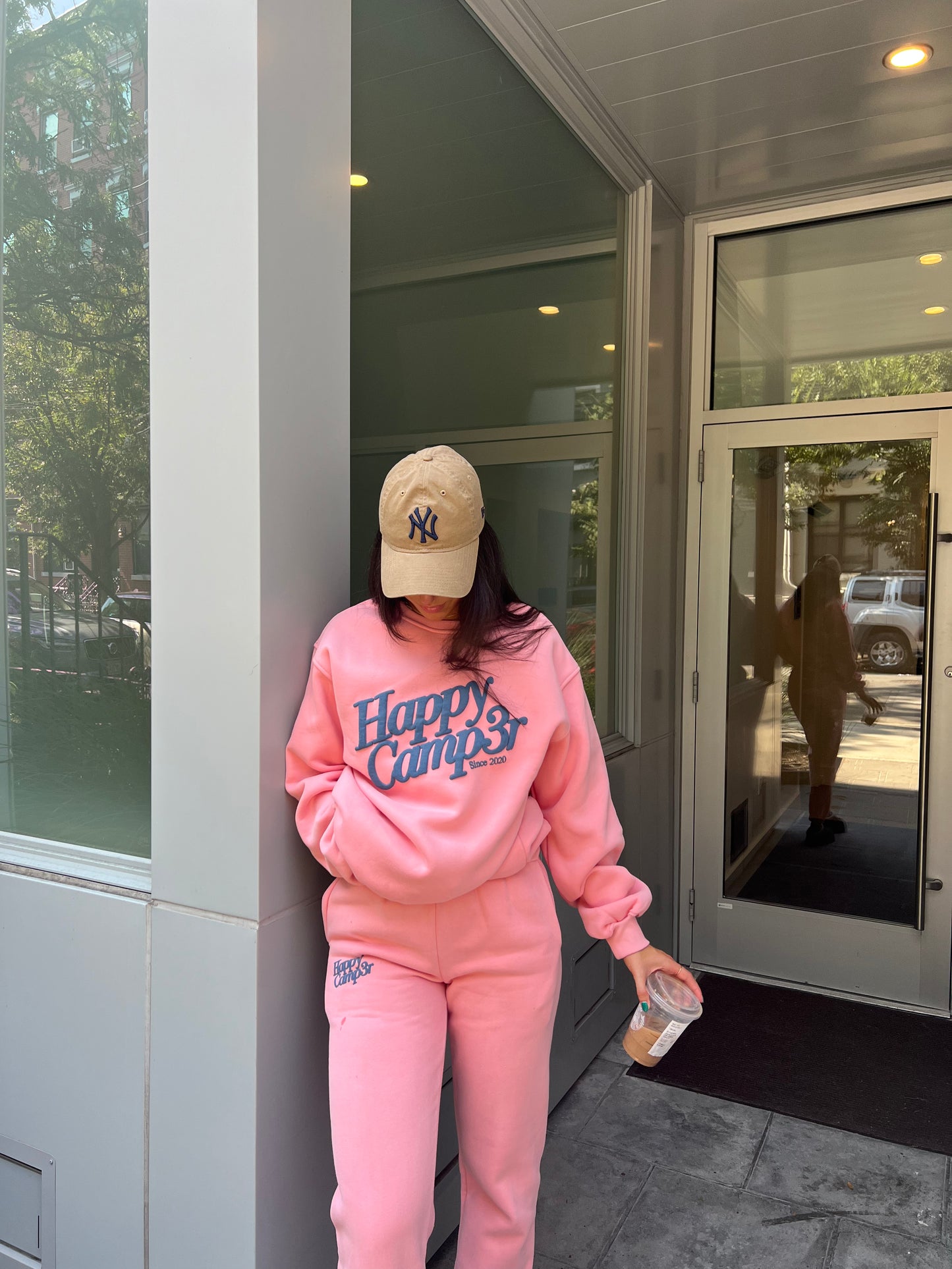 Puff Series Crewneck - Taffy Pink
