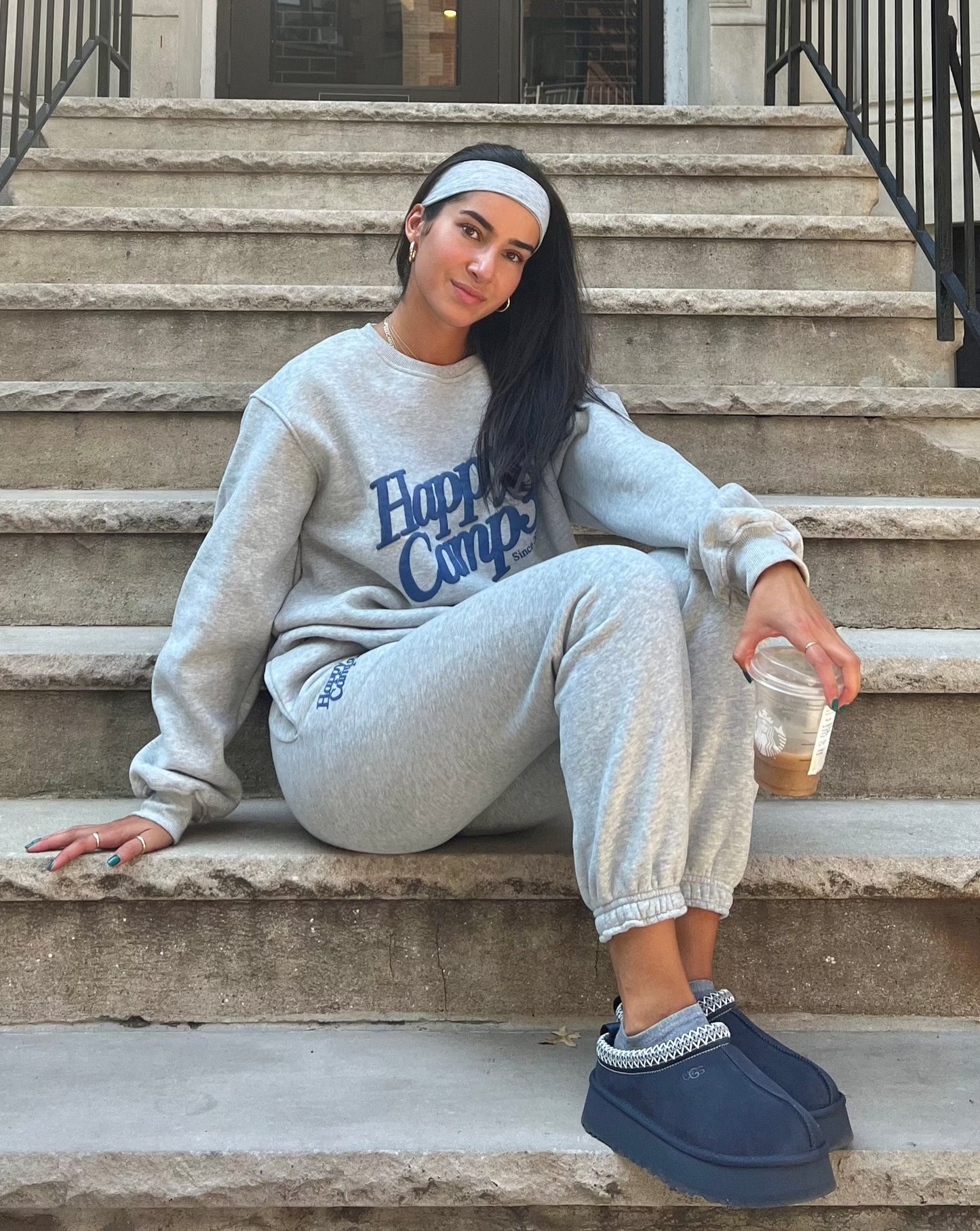 Puff Series Crewneck - Heather Gray