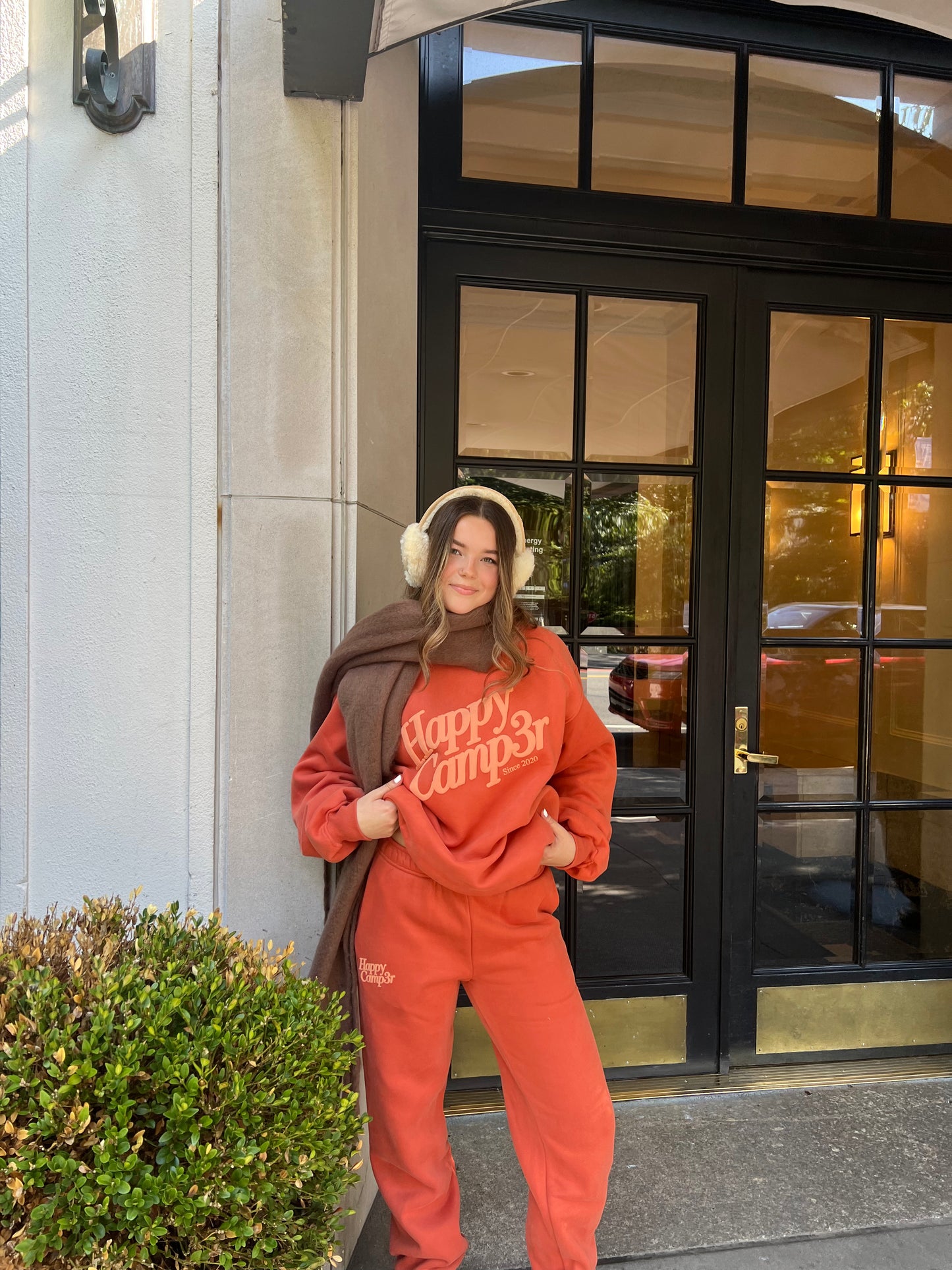 Puff Series Crewneck - Pumpkin