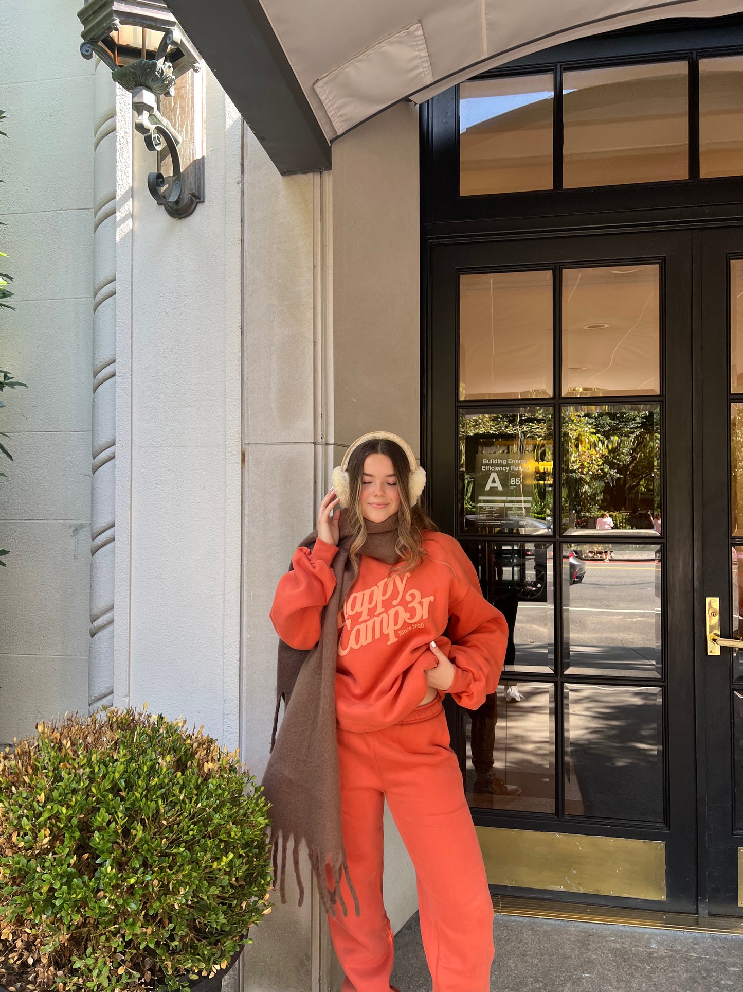 Puff Series Crewneck - Pumpkin