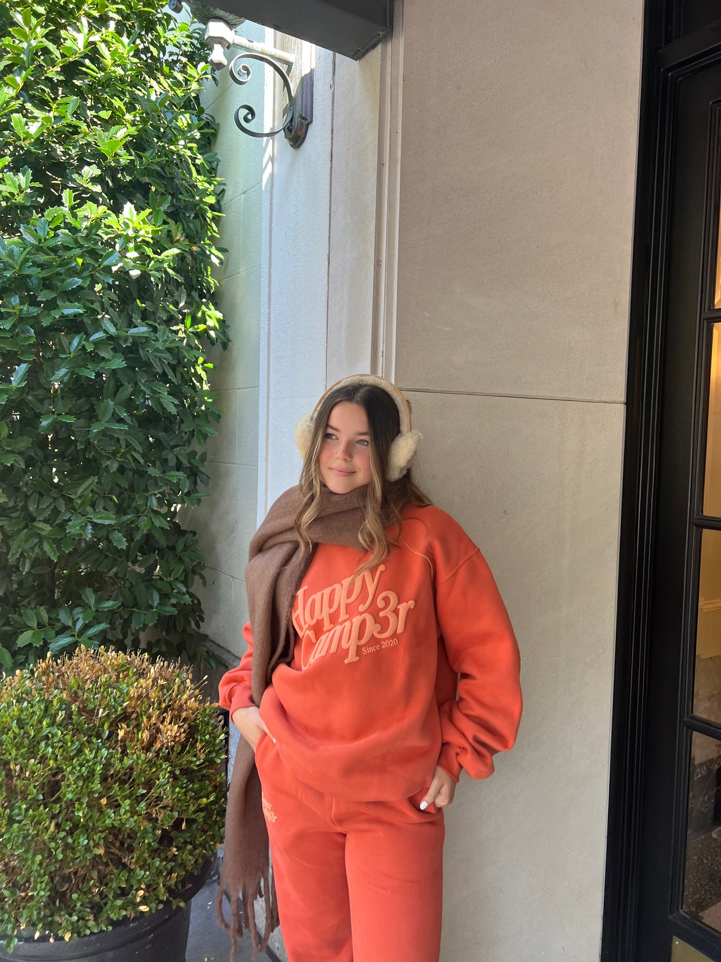 Puff Series Crewneck - Pumpkin