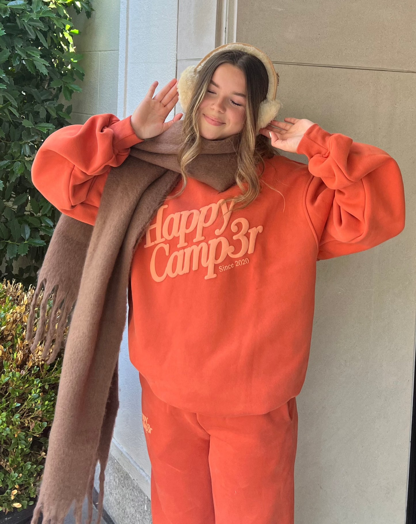 Puff Series Crewneck - Pumpkin