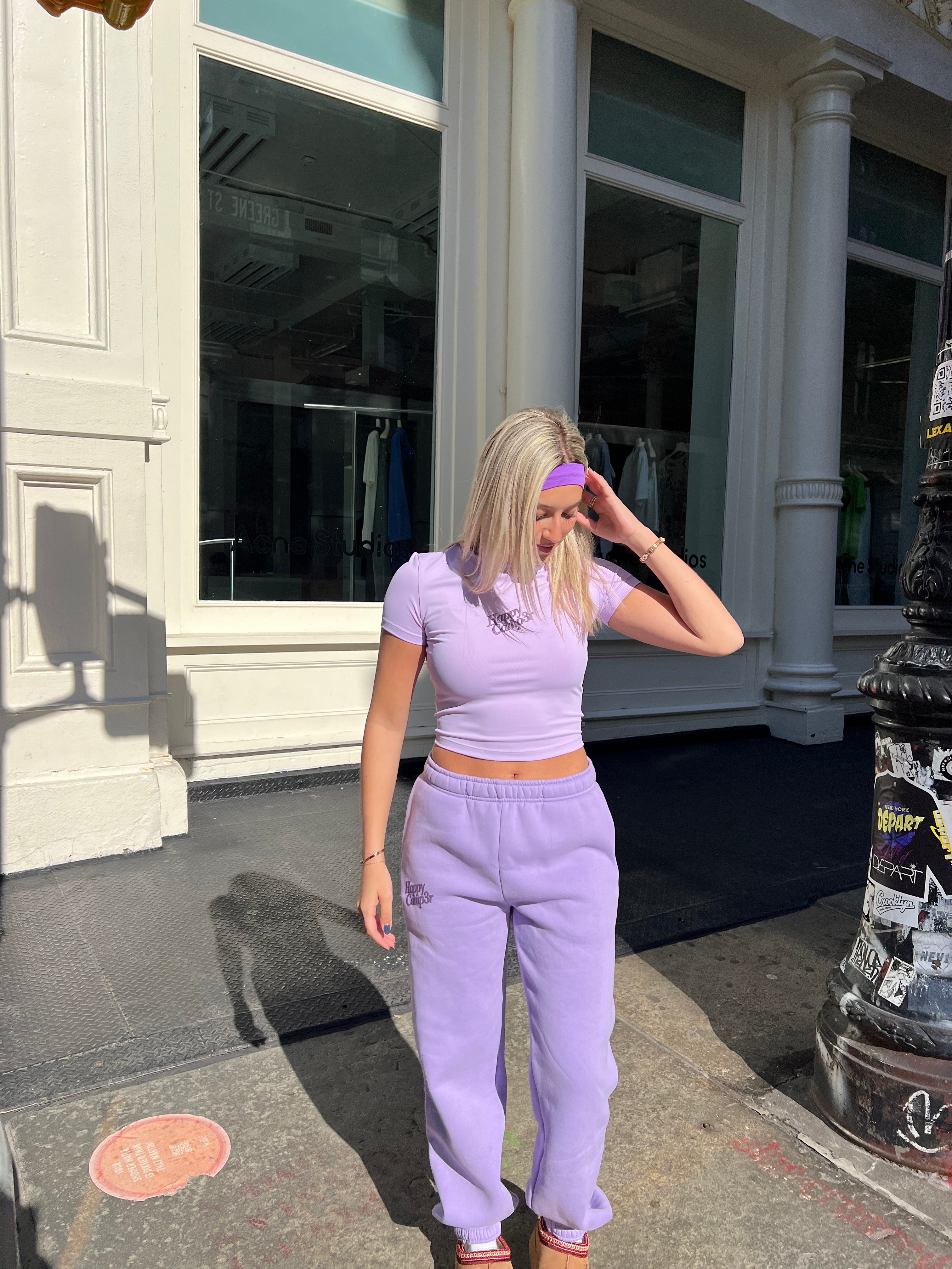Puff Series Sweatpants - Grape