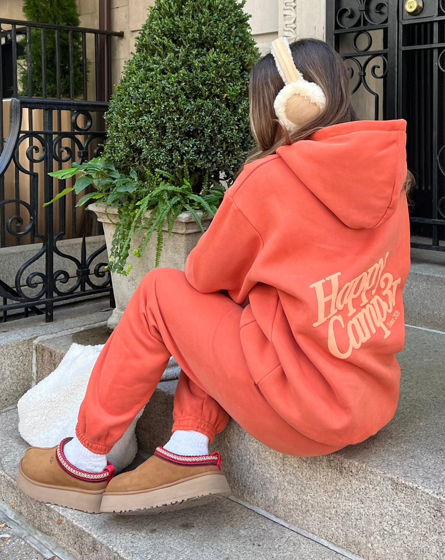 Puff Series Hoodie - Pumpkin