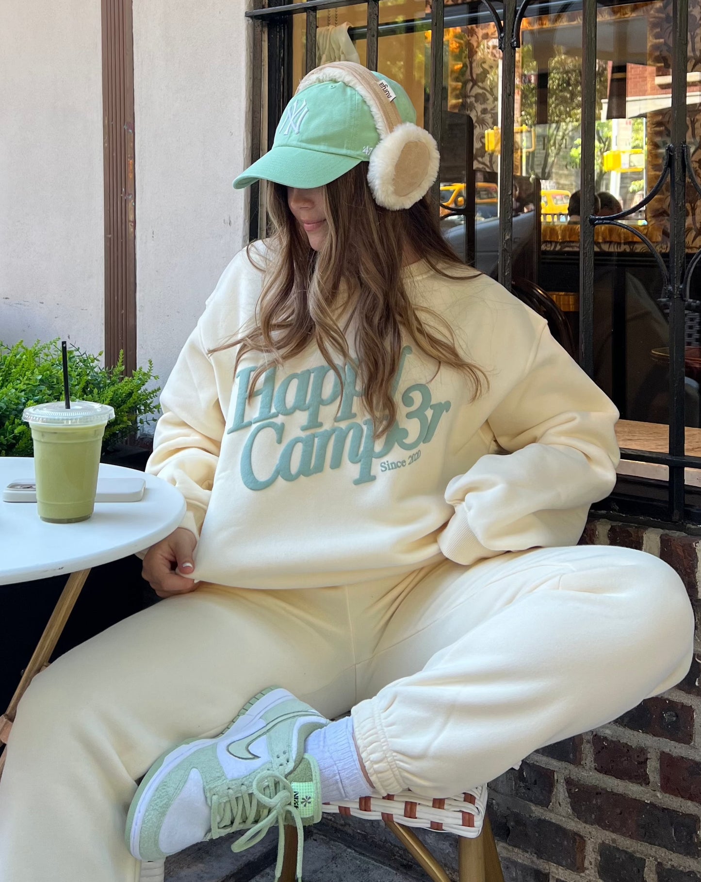 Puff Series Crewneck - Vanilla