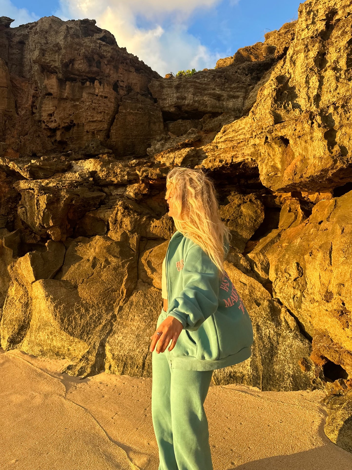 It Only Has To Make Sense To You Sweatpants - Teal