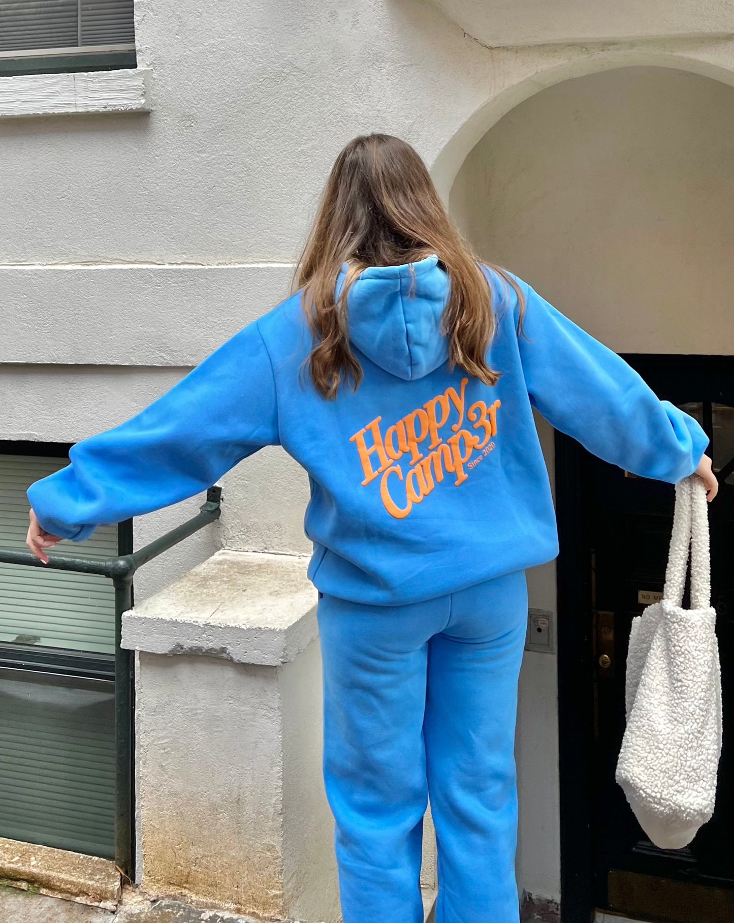 Puff Series Hoodie - Blue Raspberry