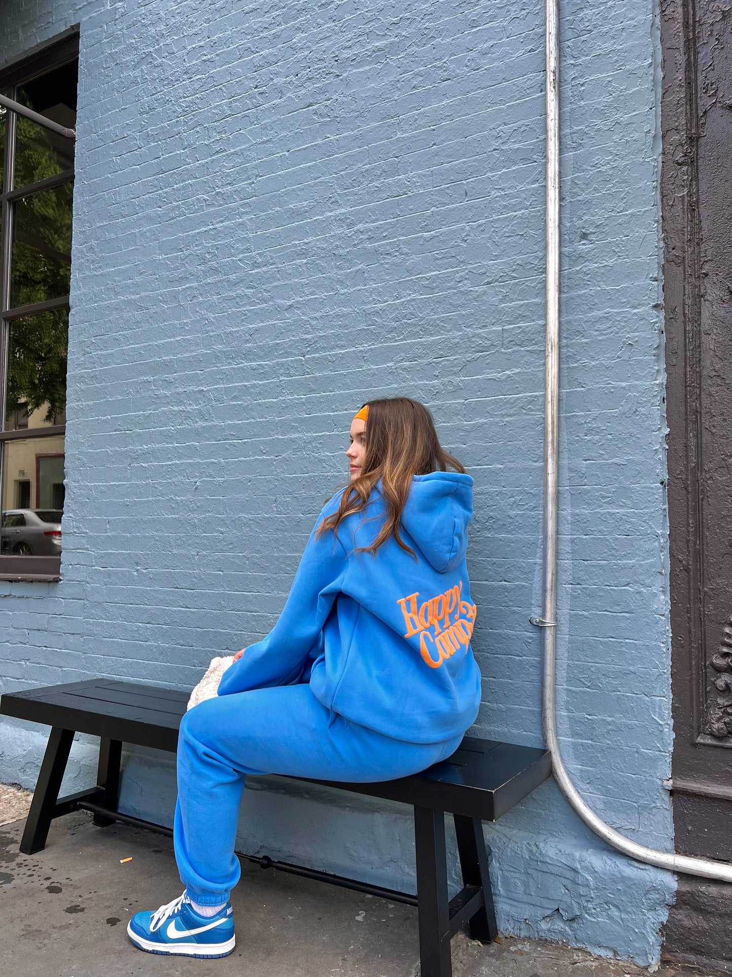 Puff Series Hoodie - Blue Raspberry