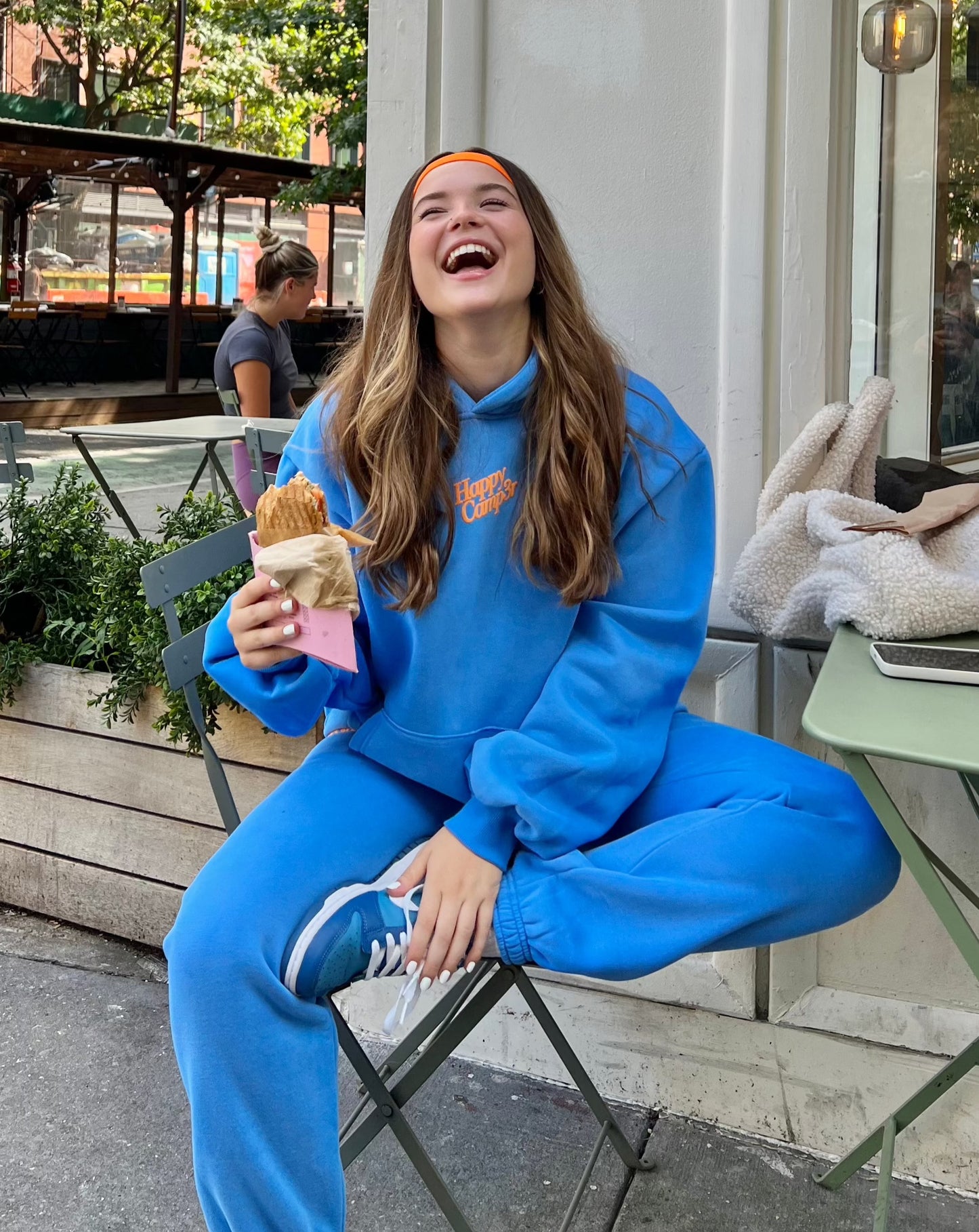 Puff Series Hoodie - Blue Raspberry