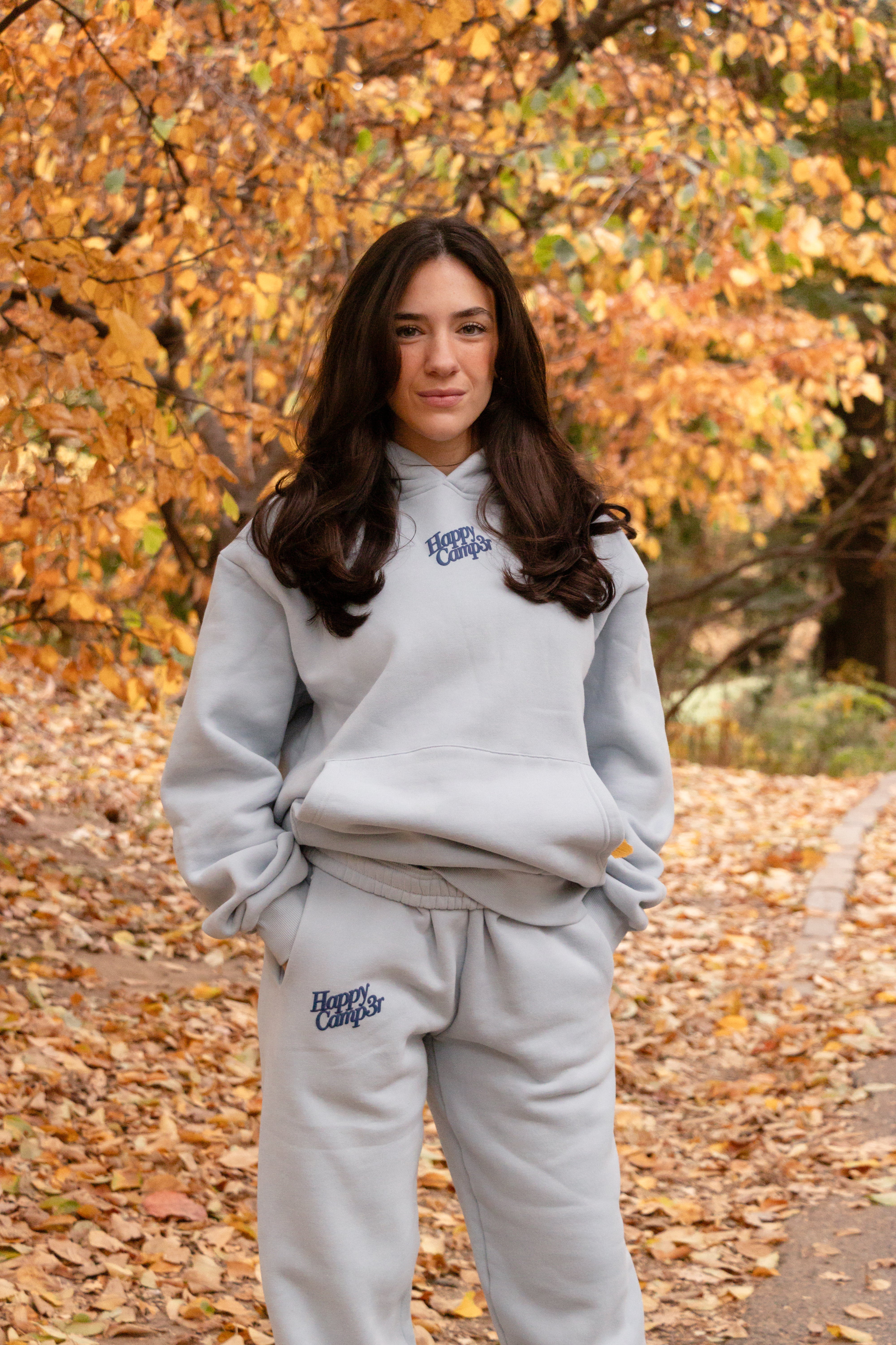 Puff Series Hoodie - Snowflake Blue