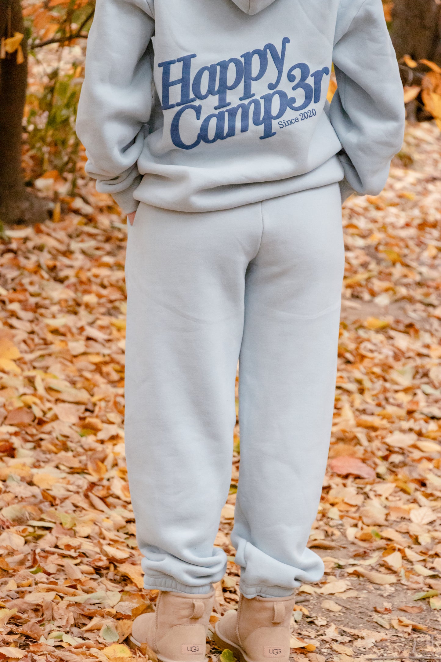 Puff Series Sweatpants - Snowflake Blue