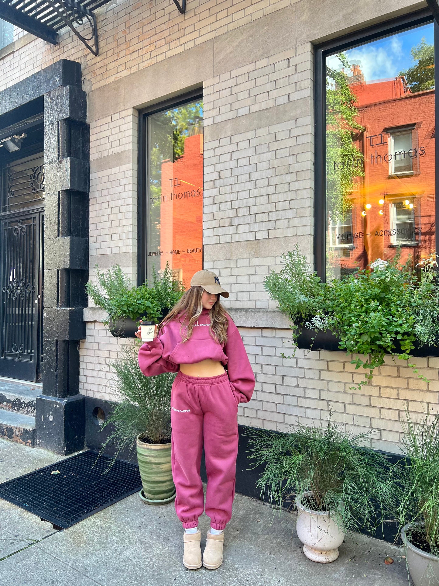 Cloud Sweatpants - Raspberry