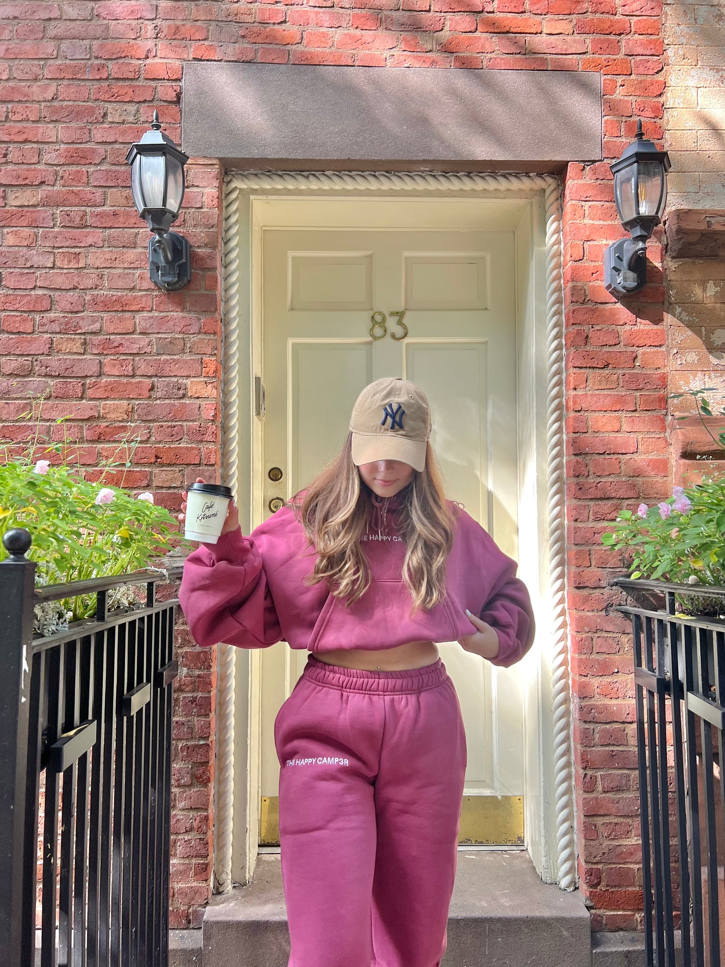 Cloud Sweatpants - Raspberry