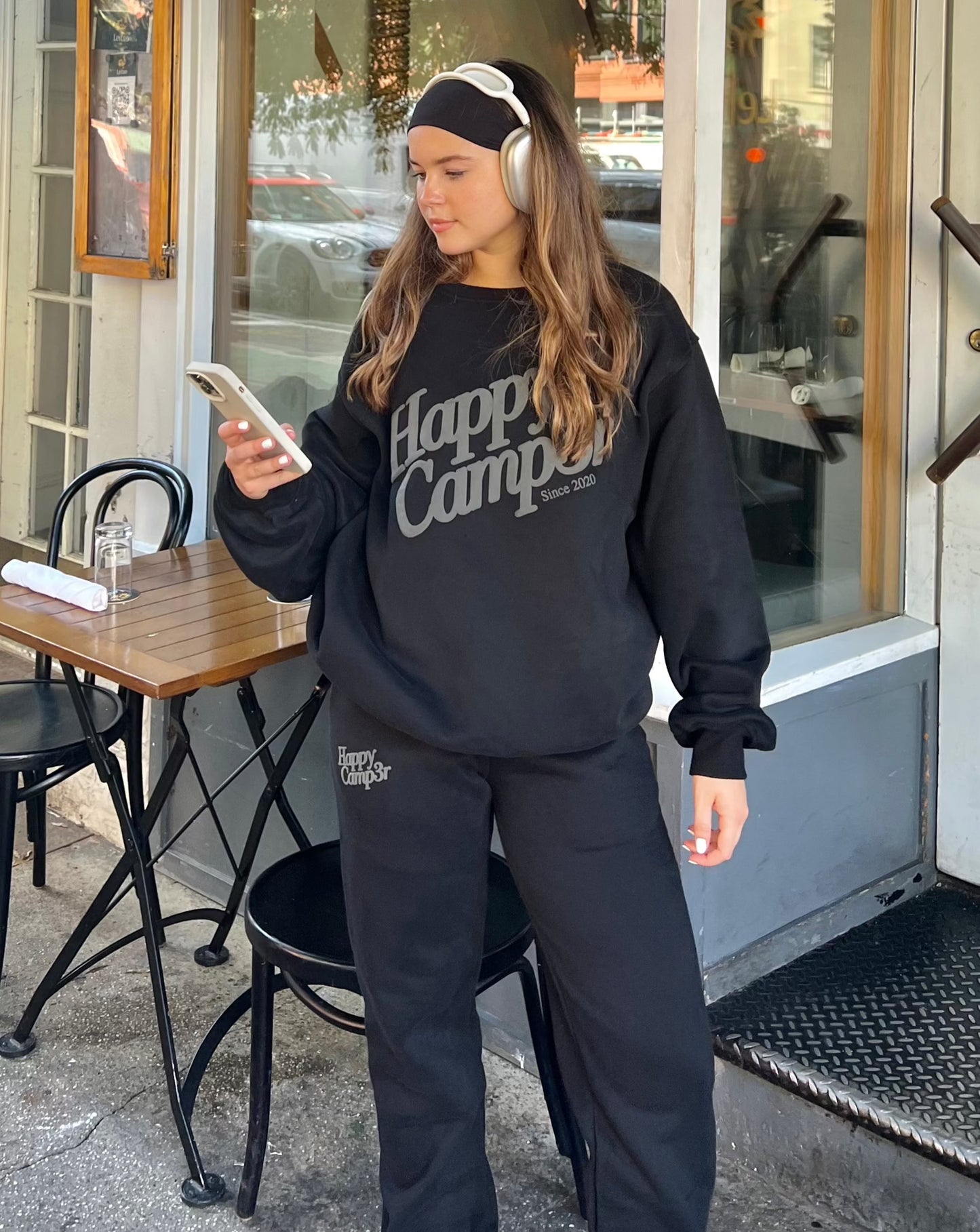 Puff Series Crewneck - Black