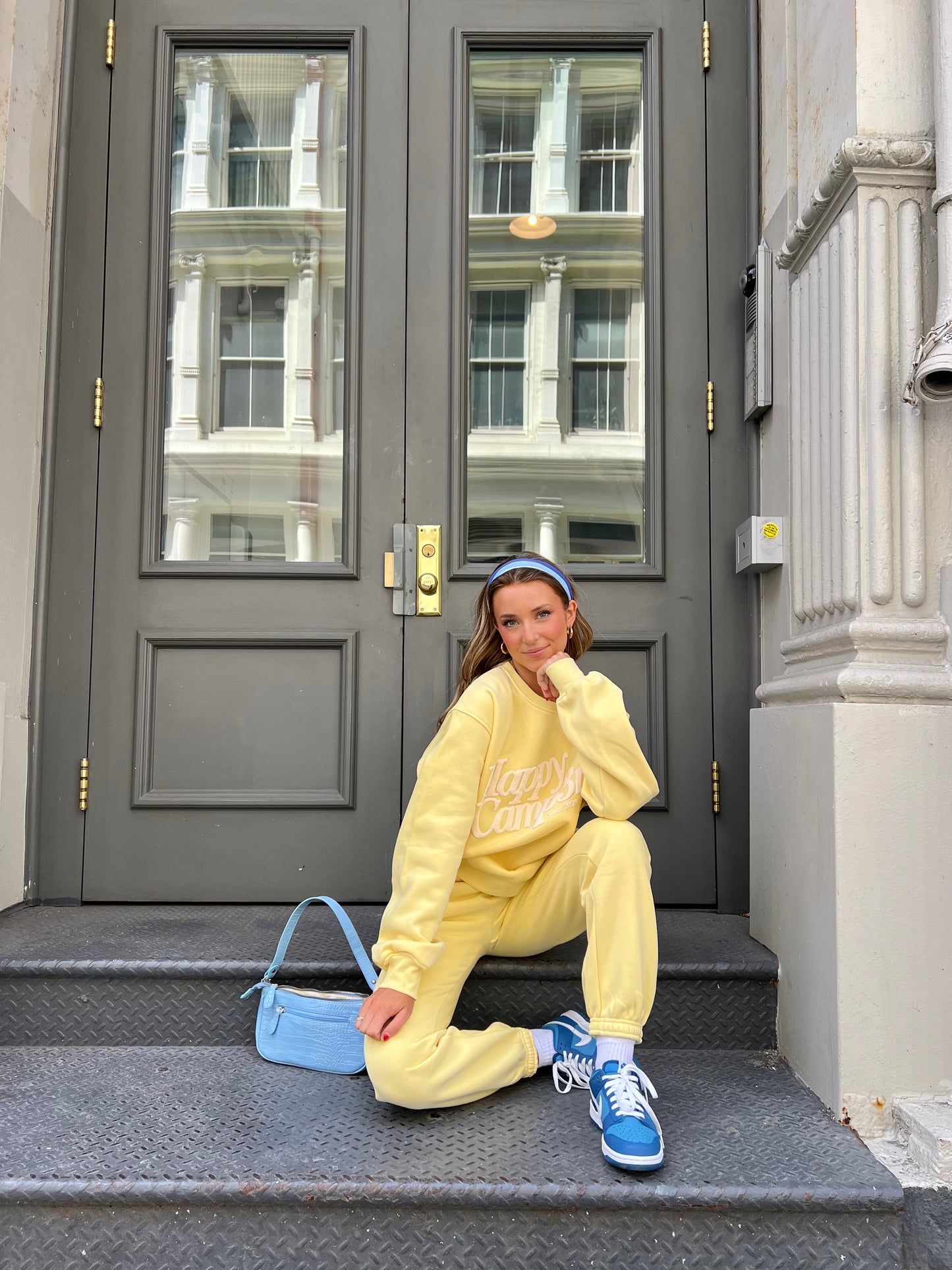 Puff Series Crewneck - Banana