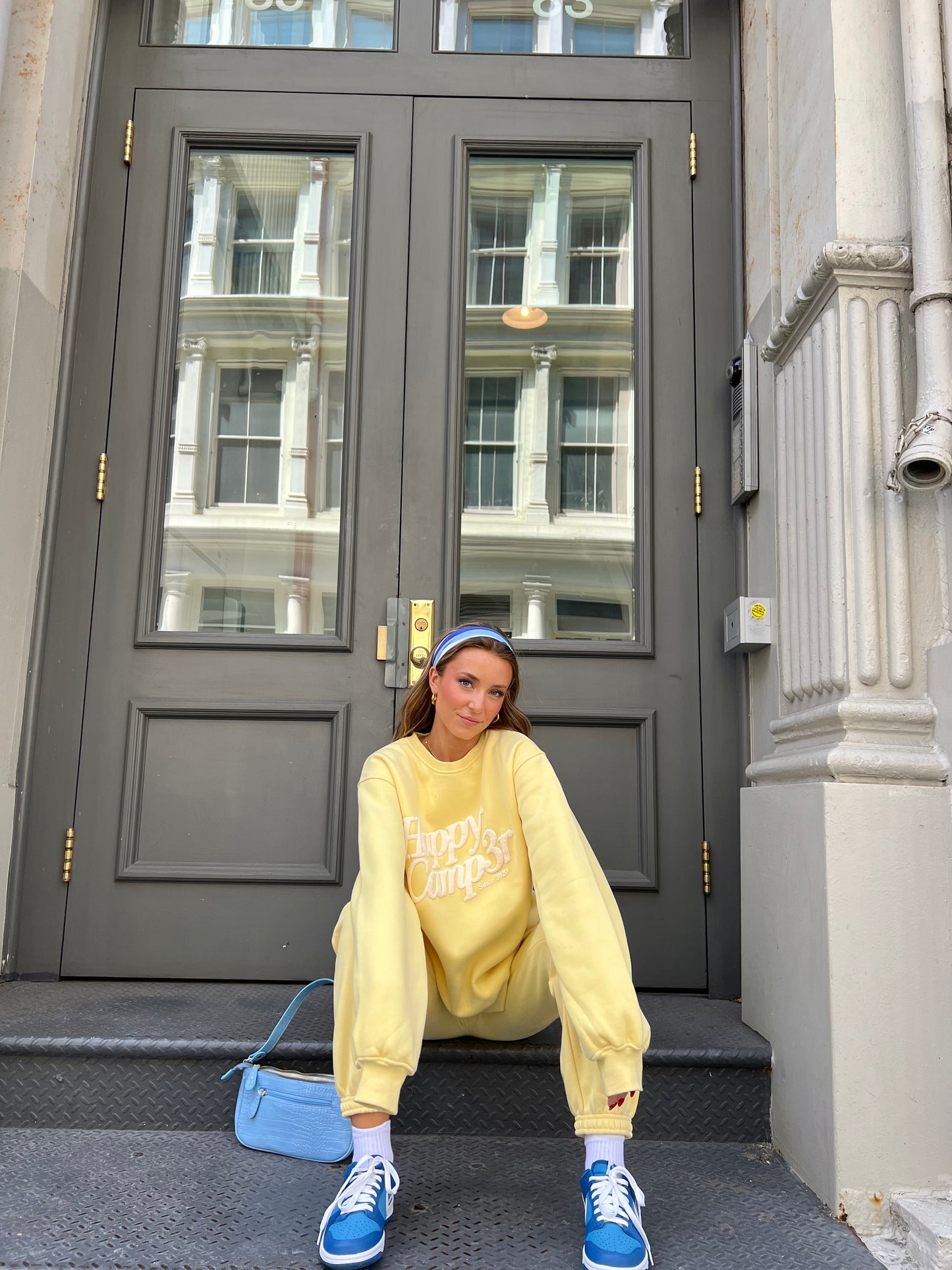 Puff Series Crewneck - Banana