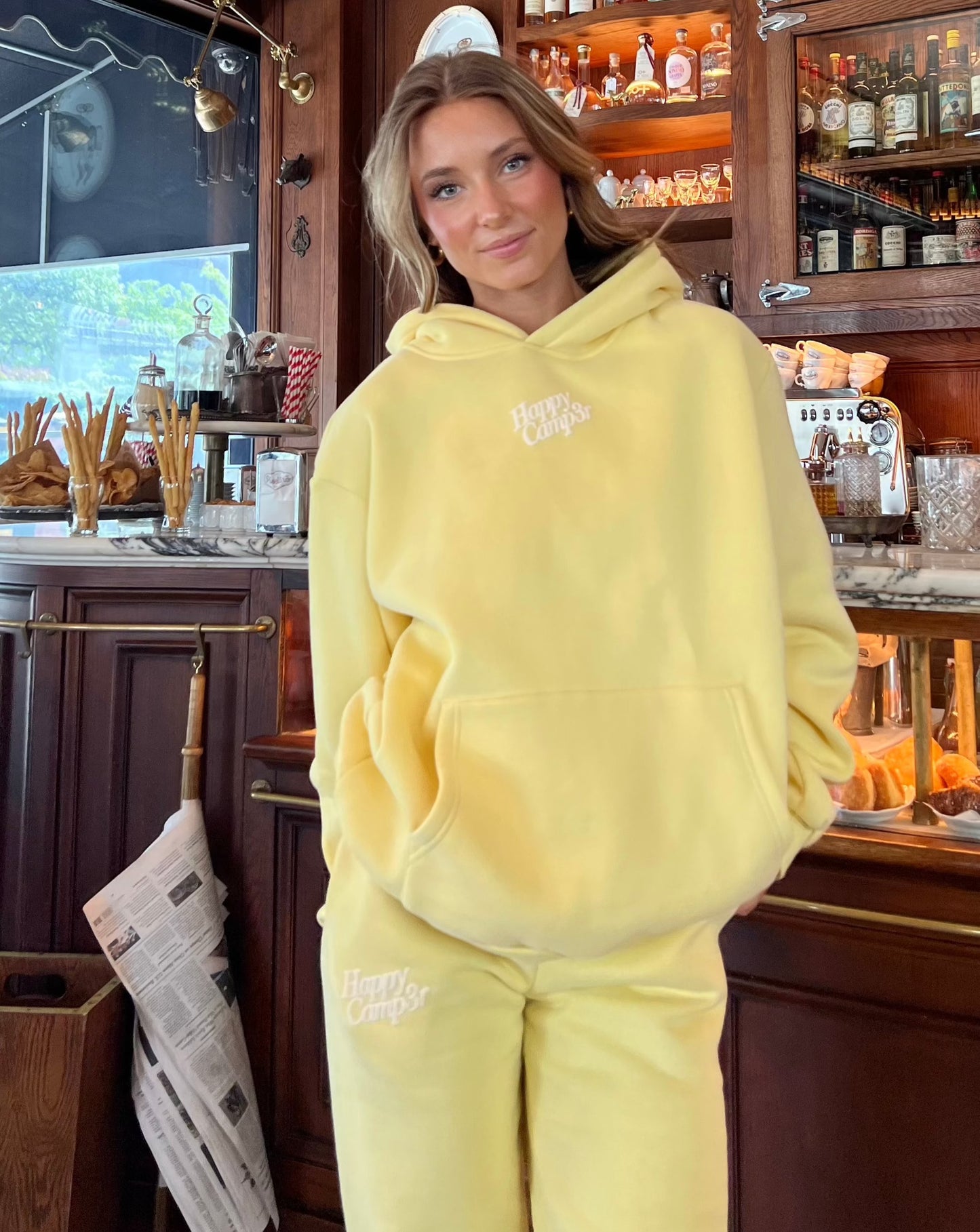 Puff Series Hoodie - Banana