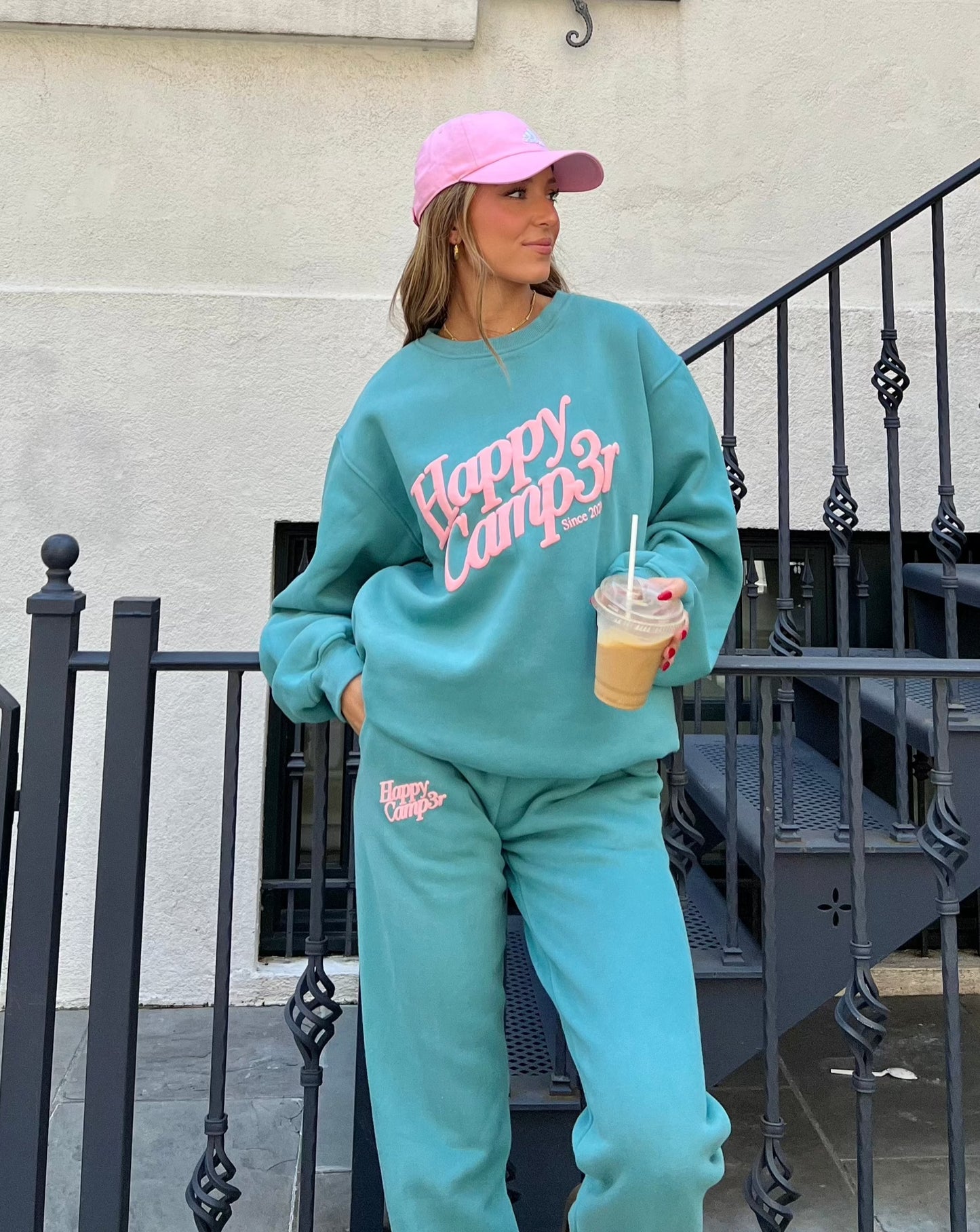 Puff Series Crewneck - Teal