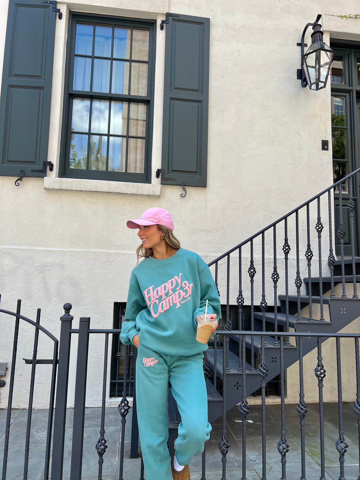 Puff Series Crewneck - Teal