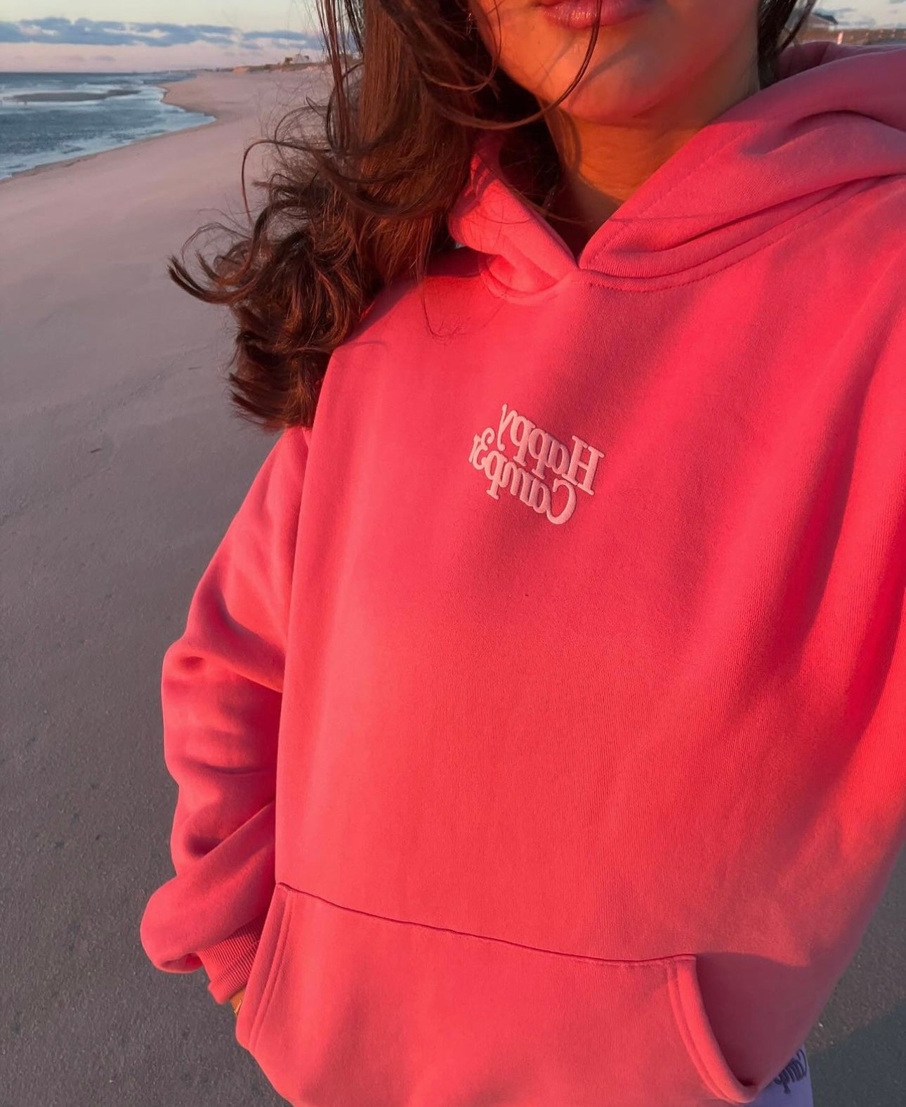 Puff Series Hoodie - Strawberry Milk