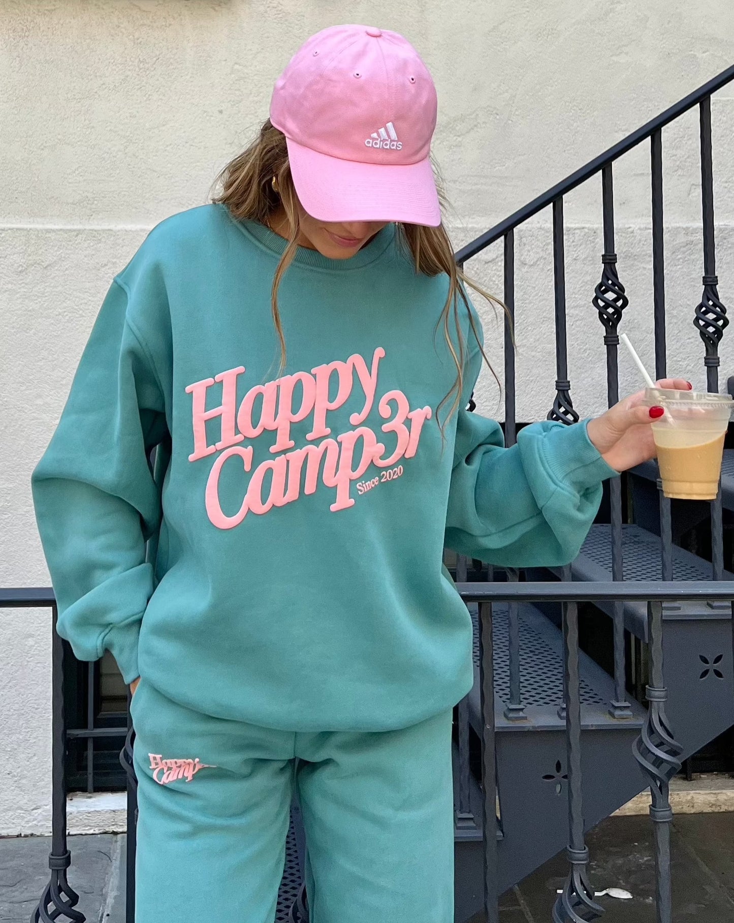 Puff Series Crewneck - Teal