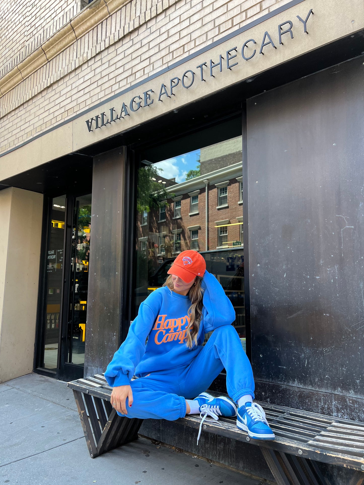 Puff Series Crewneck - Blue Raspberry