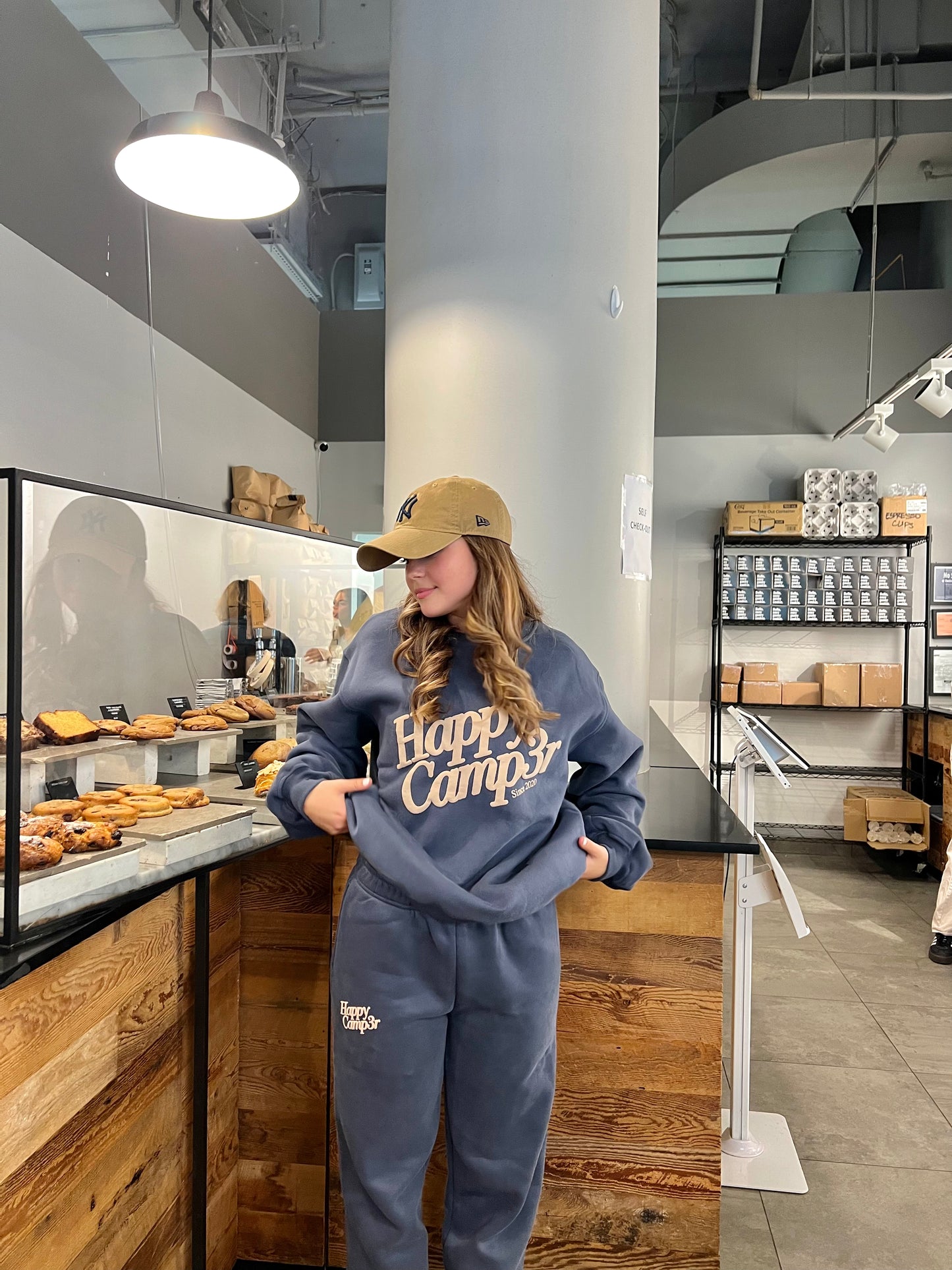 Puff Series Crewneck - Midnight Blue