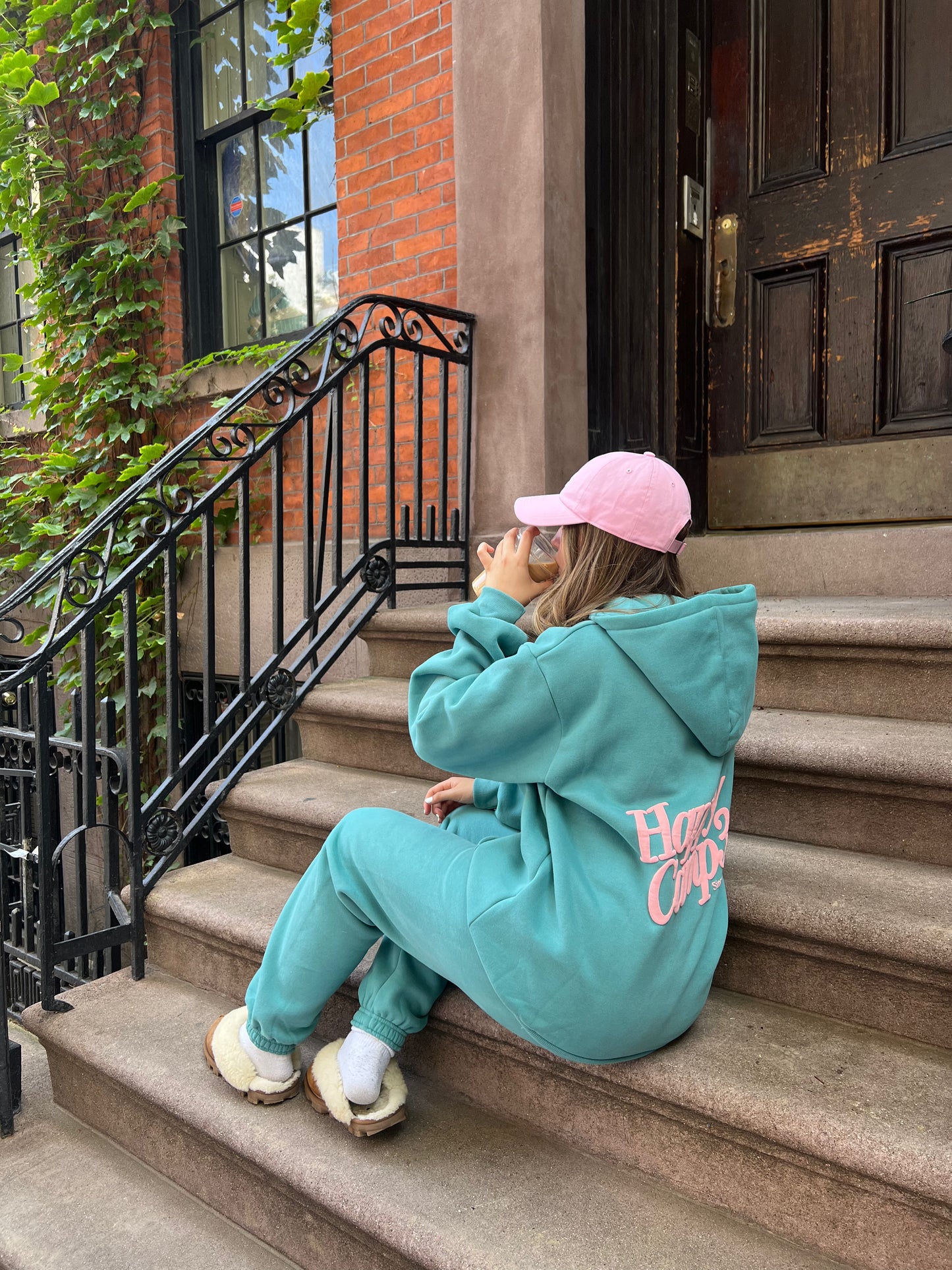 Puff Series Hoodie - Teal