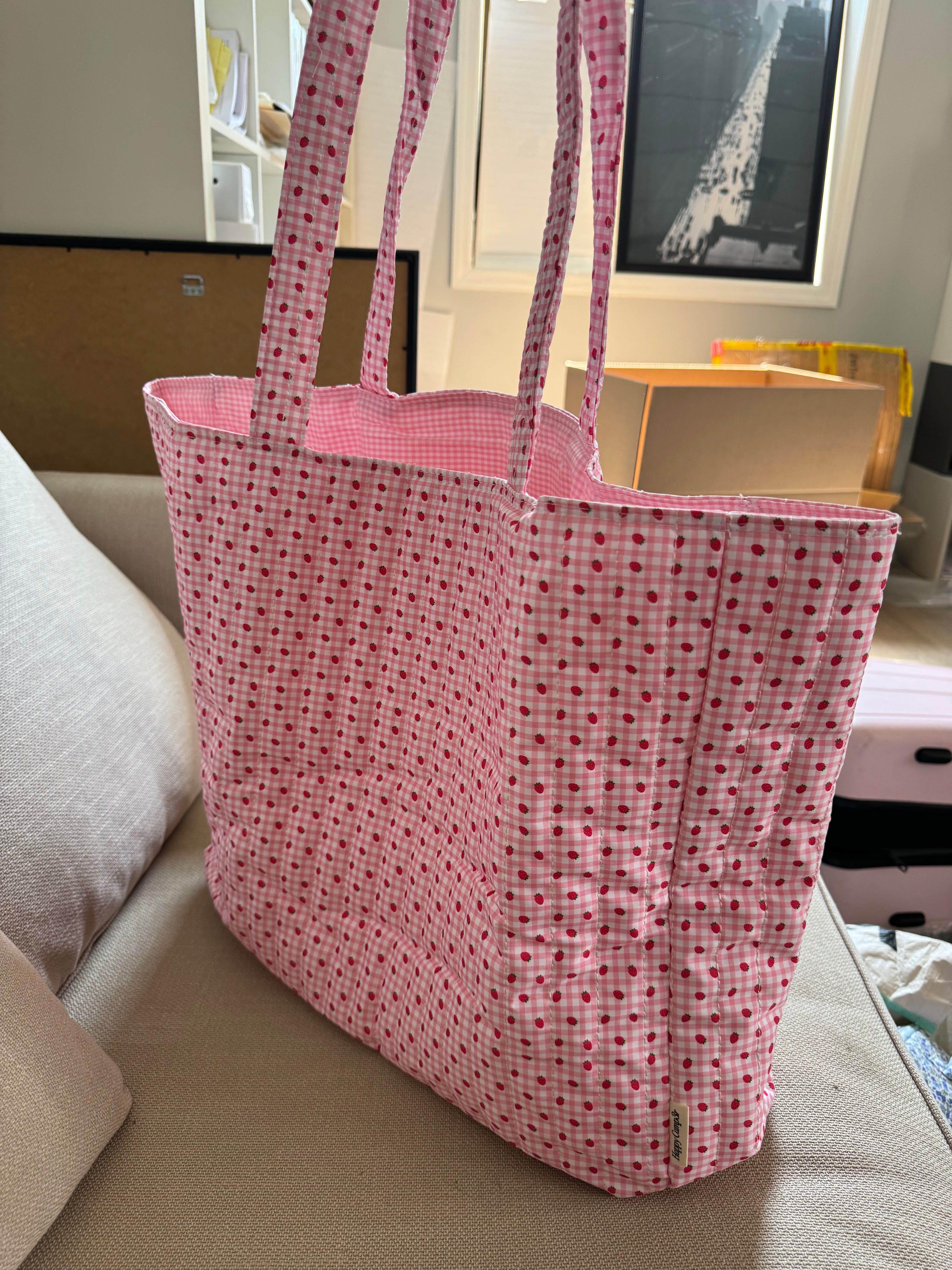 Strawberry Milkshake Tote The Happy Camp3r