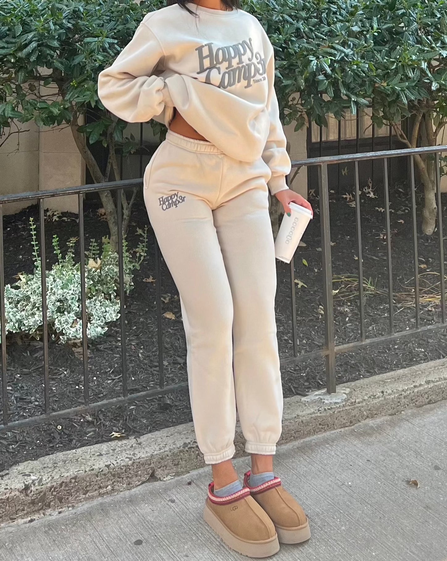 Puff Series Sweatpants - Beige