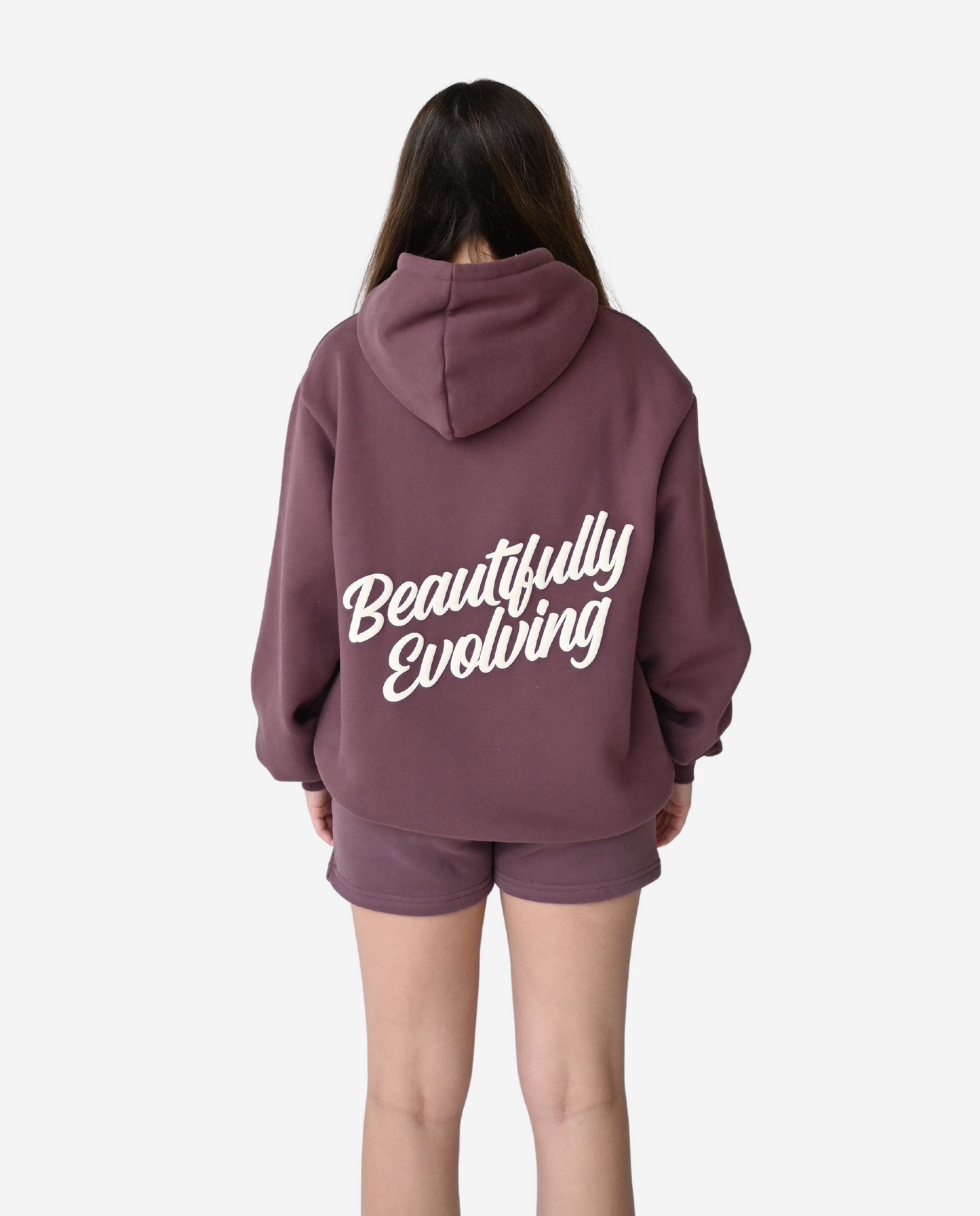 Beautifully Evolving Shorts - Vintage Plum