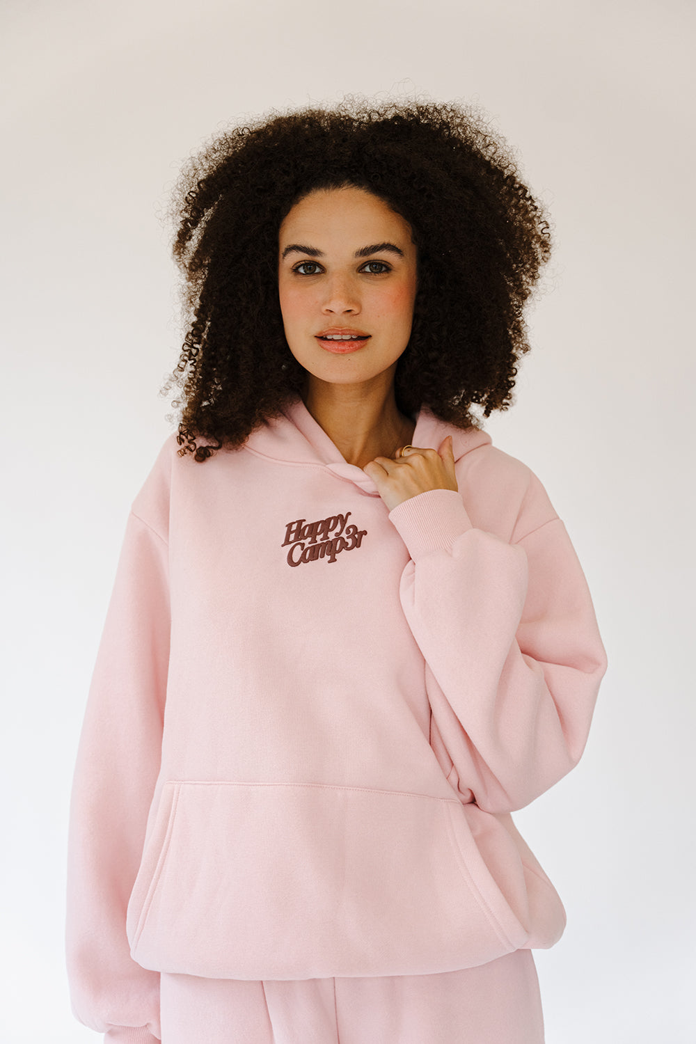 Puff Series Hoodie Light Pink