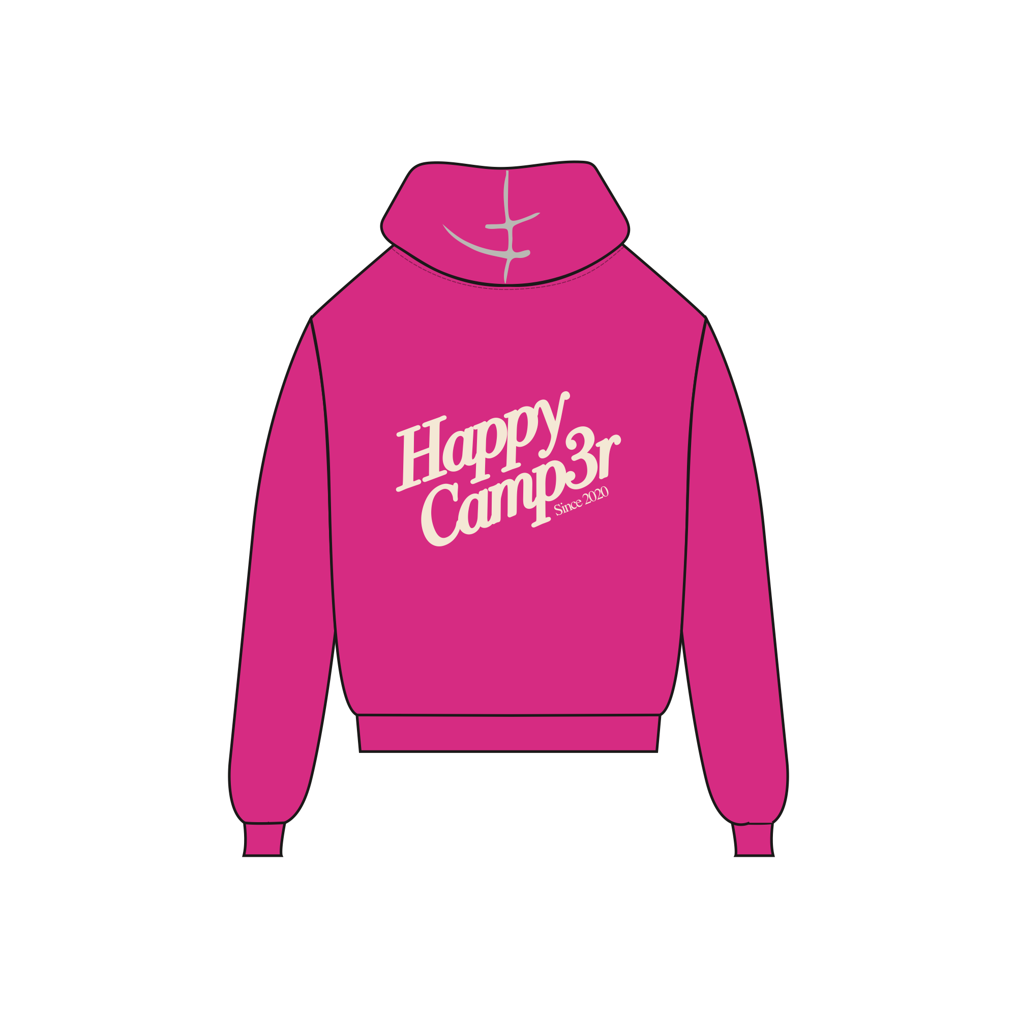 Puff Series Hoodie - Pink Velvet