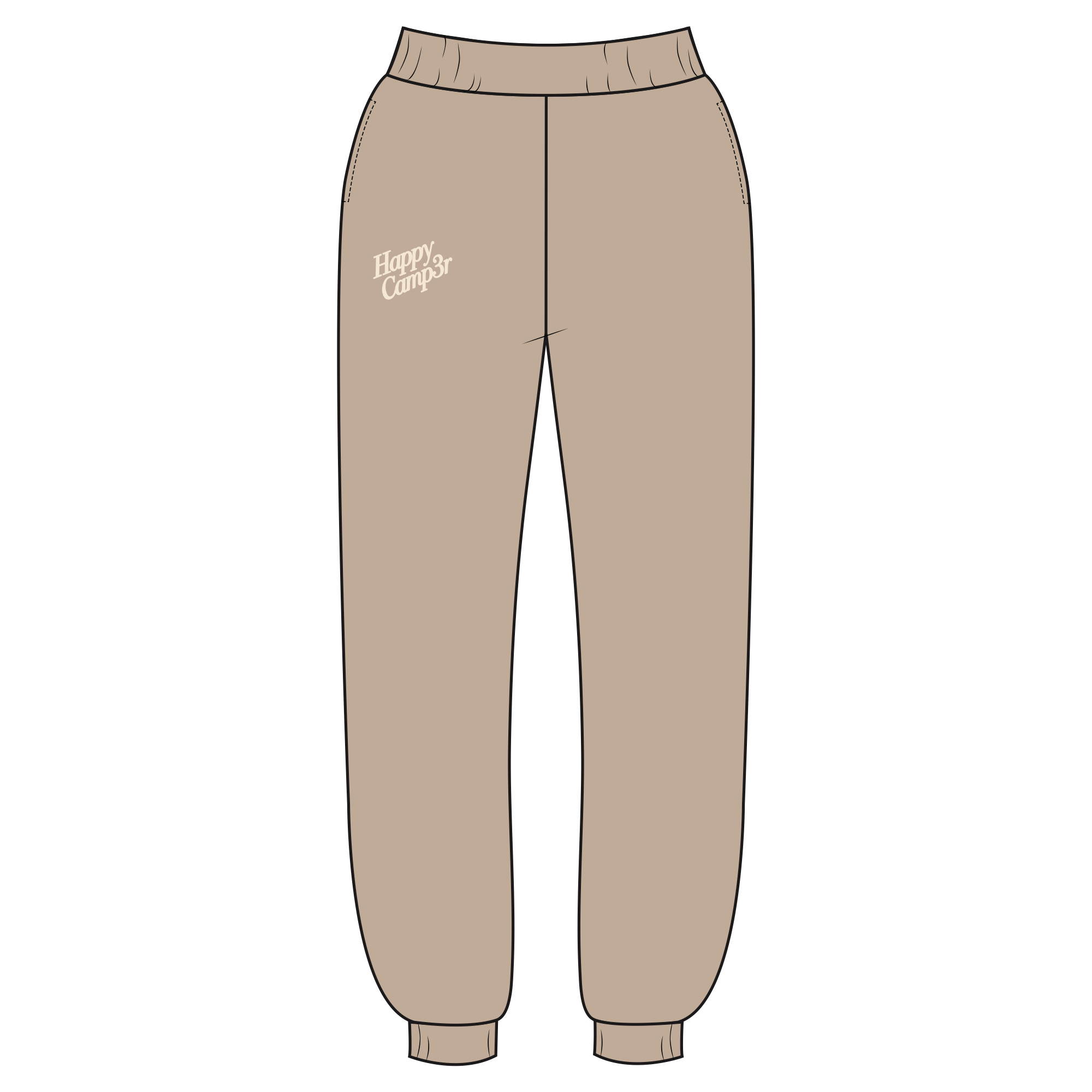 Puff Series Sweatpants - Taupe
