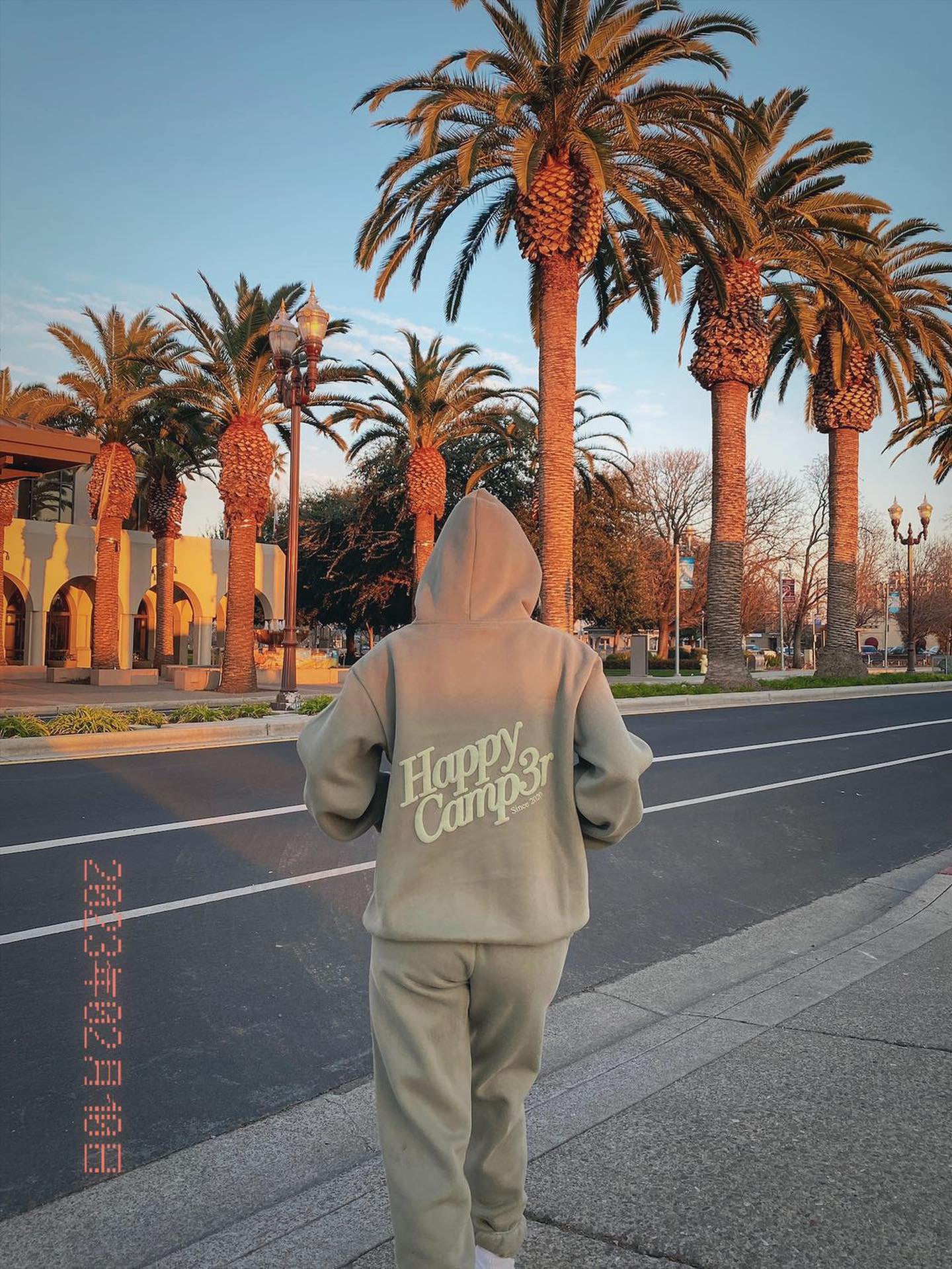 Puff Series Hoodie - Dusty Olive