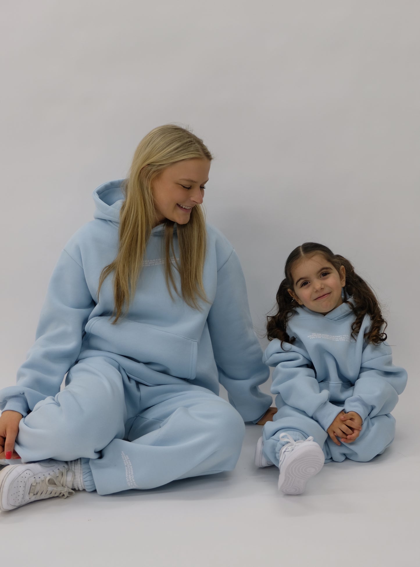 Gratitude Hoodie - Baby Blue
