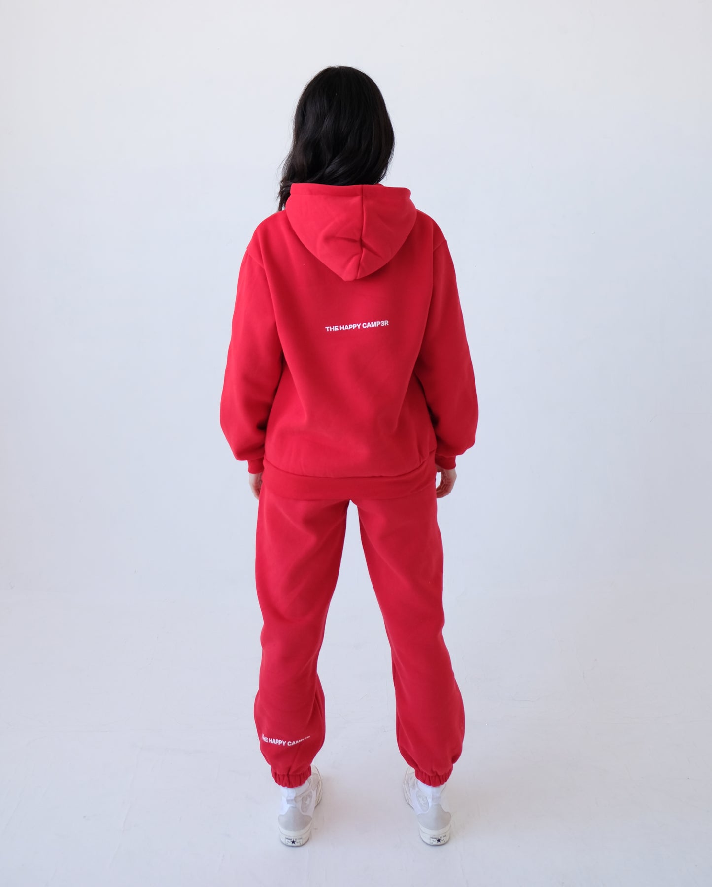 Gratitude Hoodie - Cherry Red