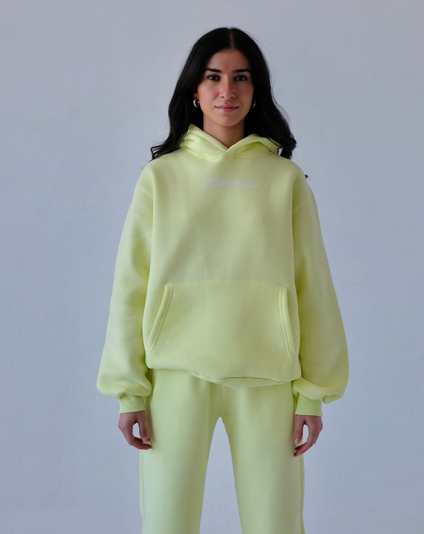 Gratitude Hoodie - Lemon