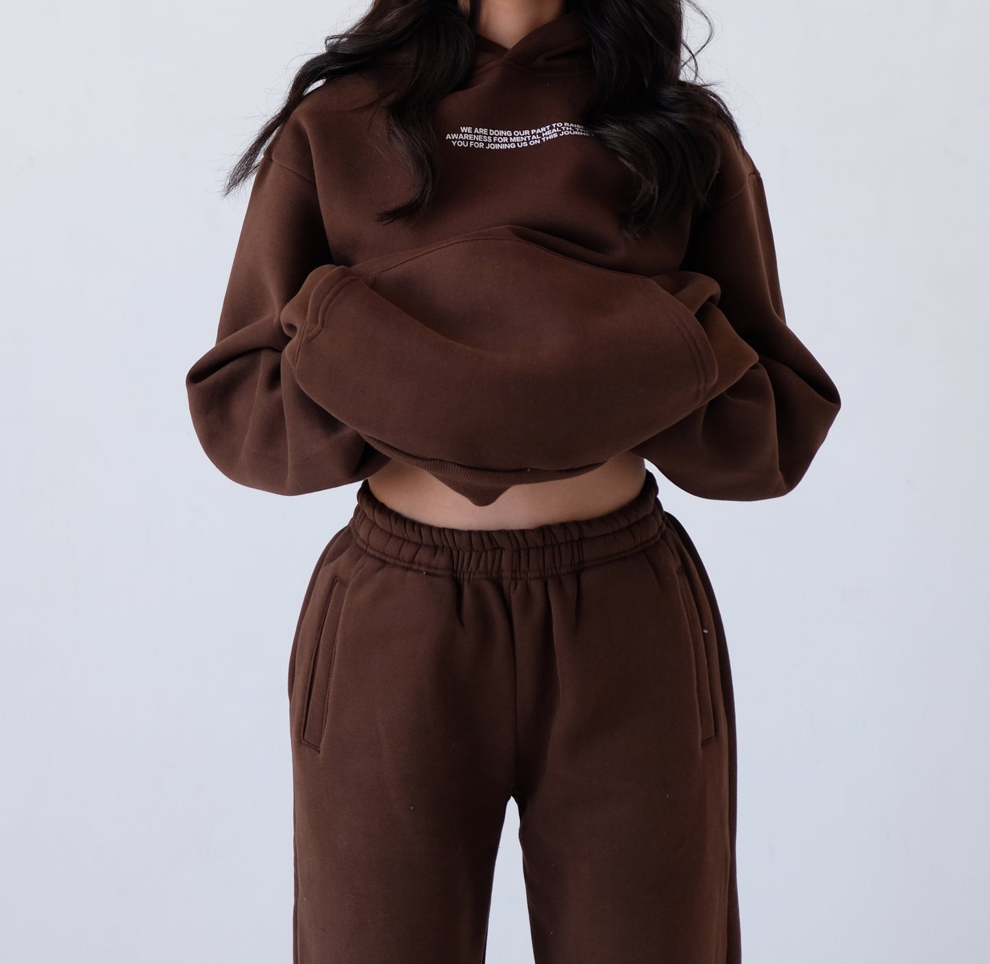 Gratitude Hoodie - Chocolate Brown