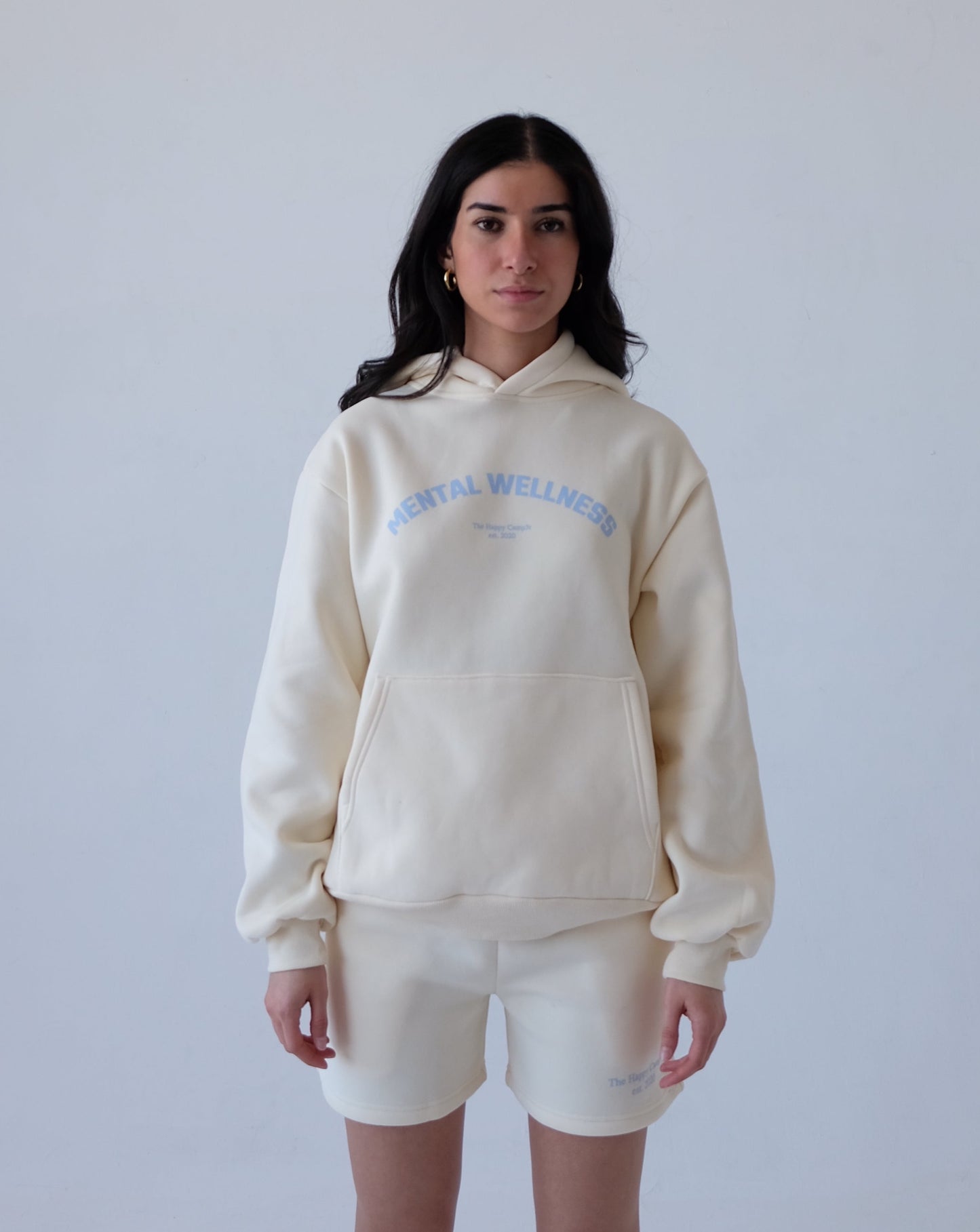 Mental Wellness Hoodie - Vanilla