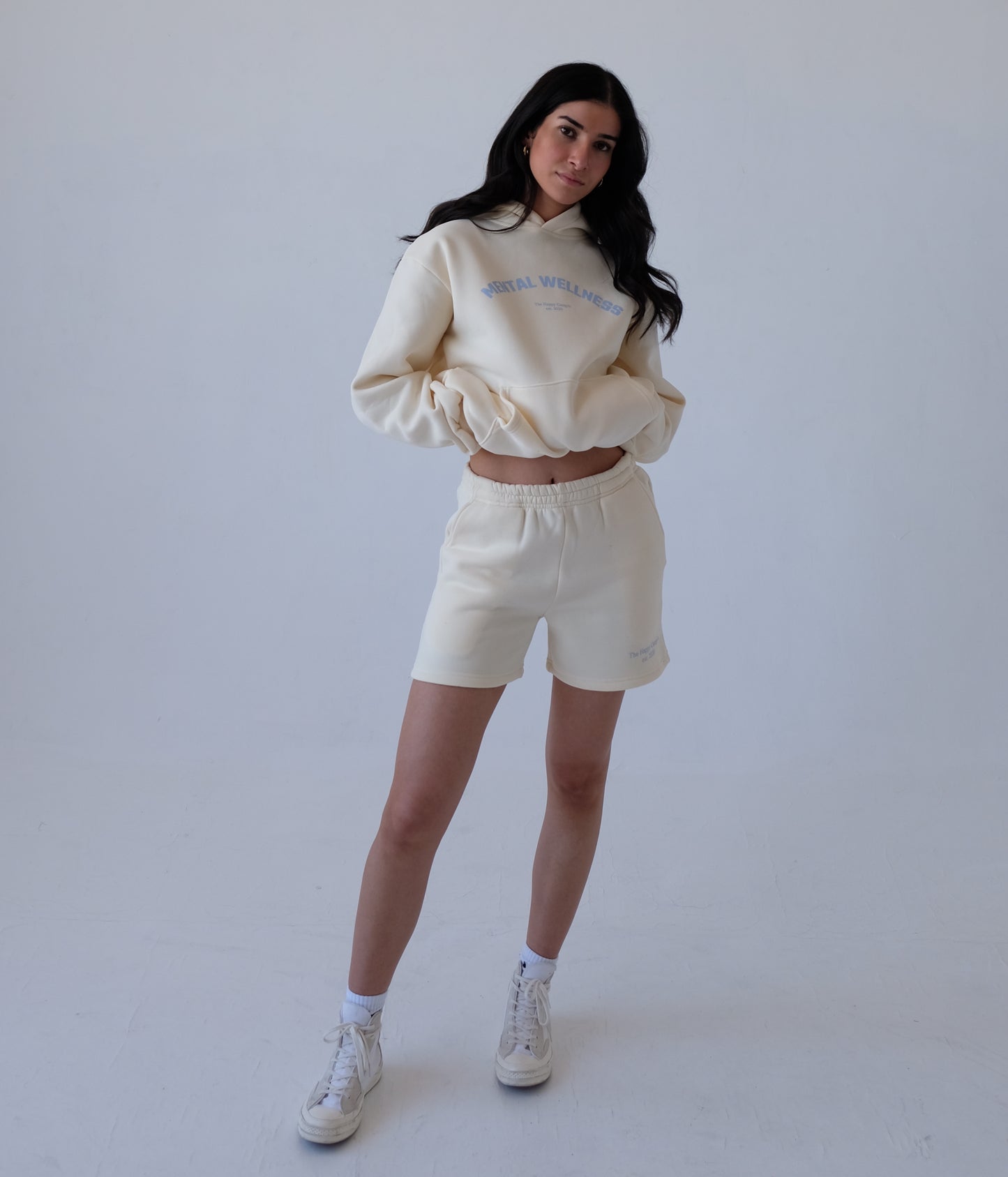 Mental Wellness Hoodie - Vanilla