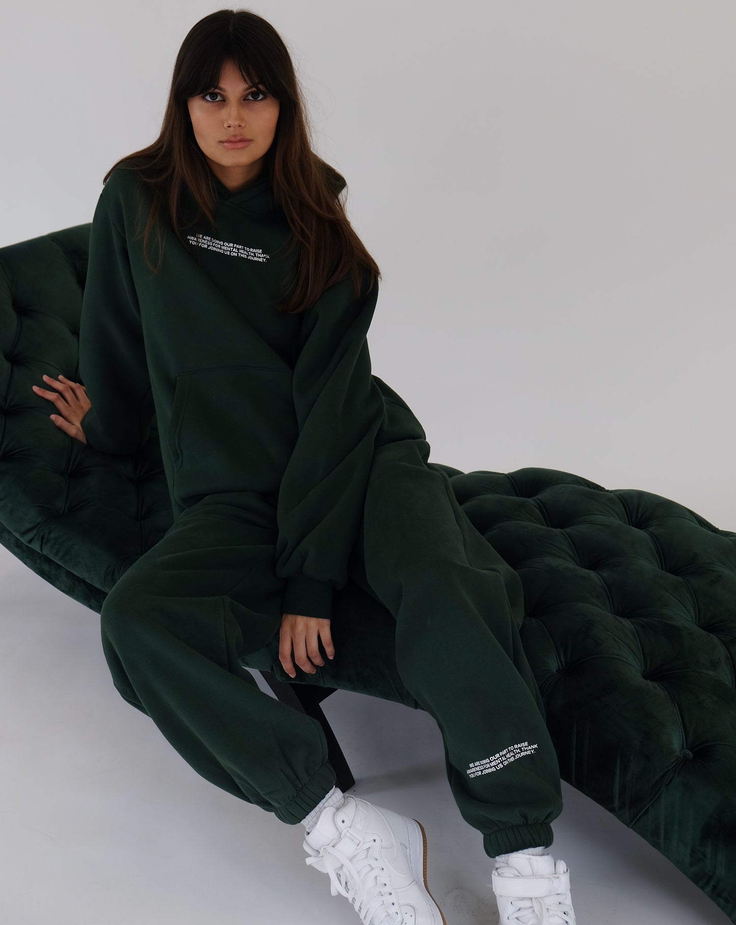 Gratitude Sweatpants - Forest Green