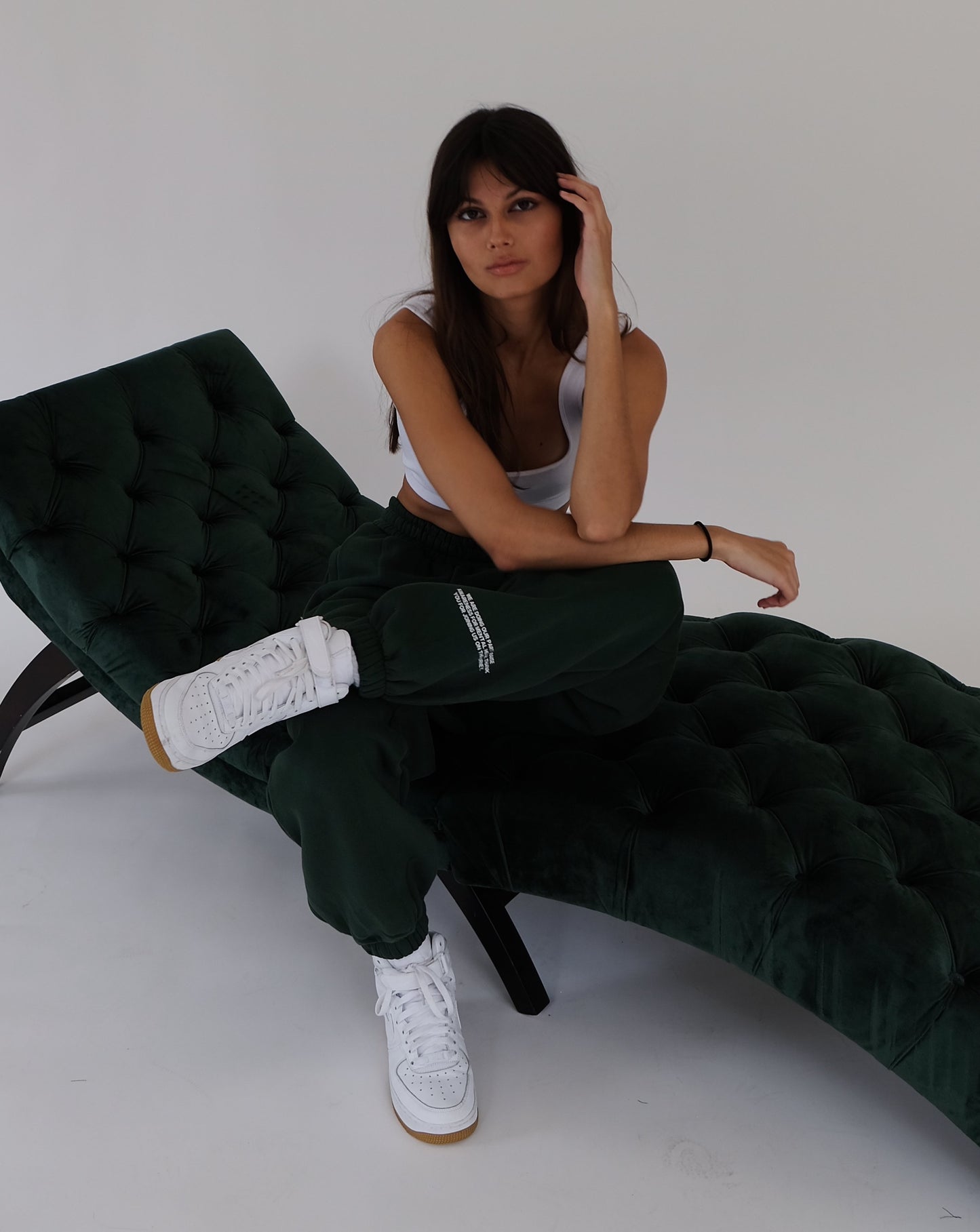 Gratitude Sweatpants - Forest Green