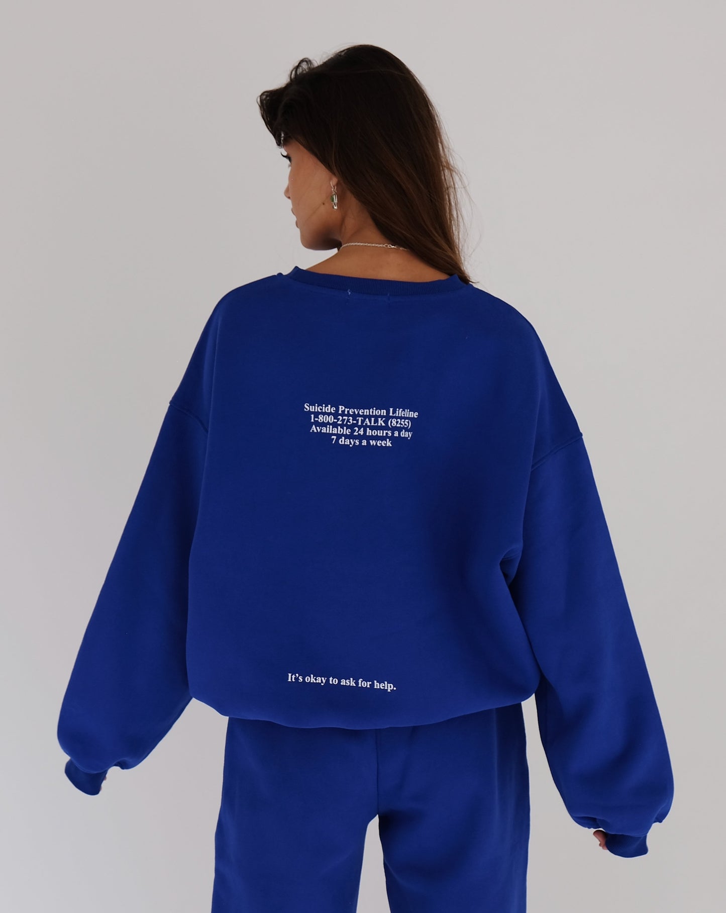 Prevention Sweatshirt - Royal Blue