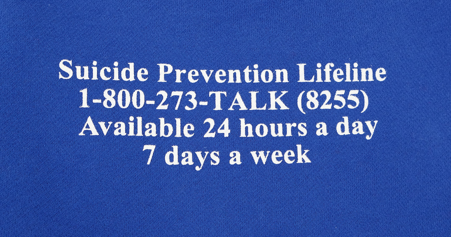 Prevention Sweatshirt - Royal Blue