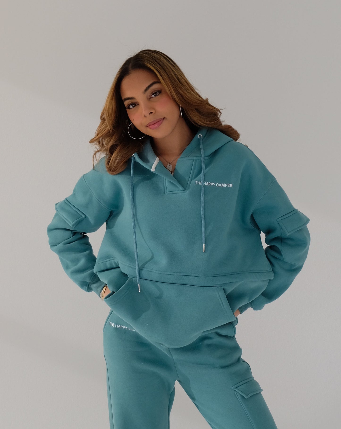Essential Hoodie - Teal