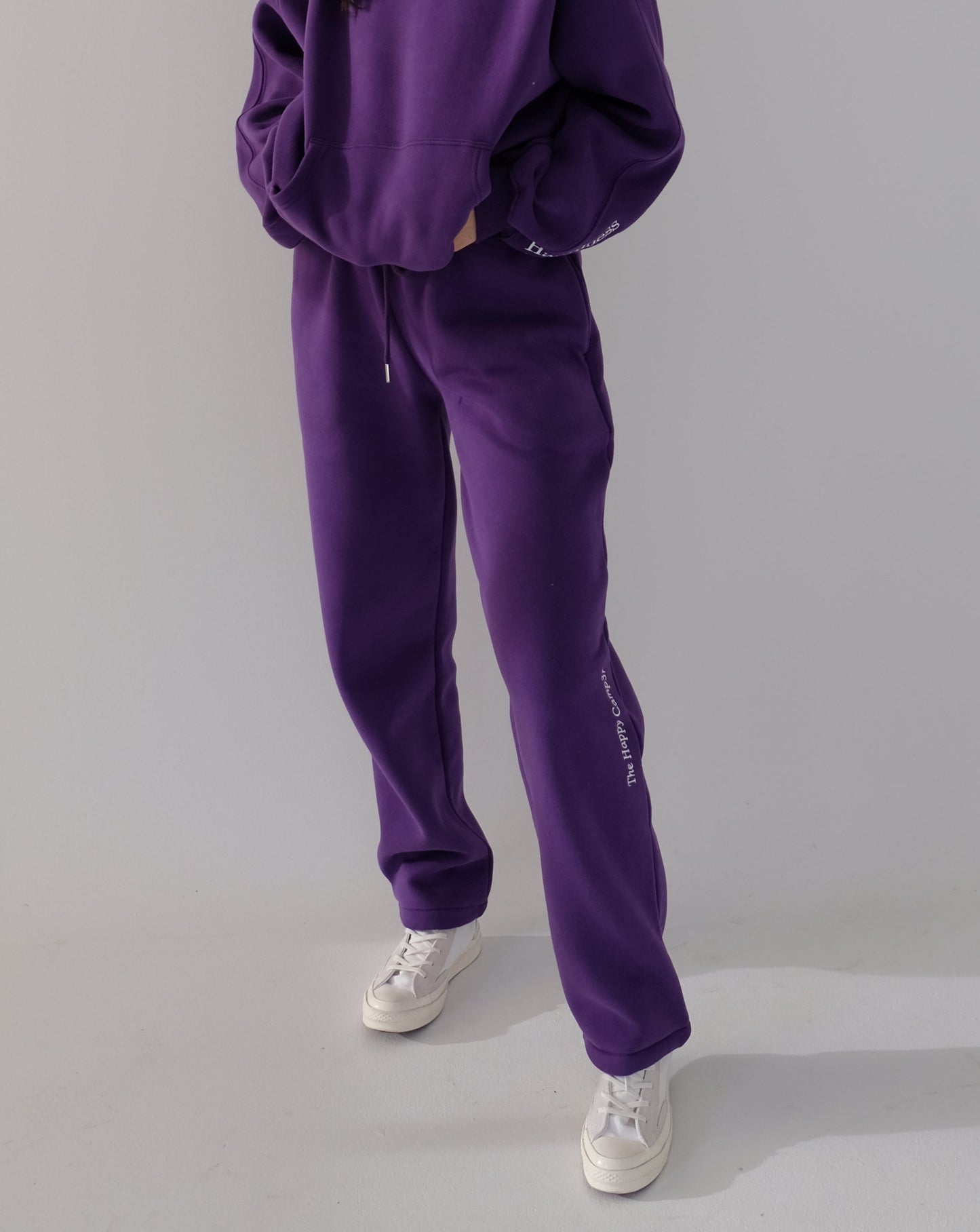Happiness Sweatpants - Grape