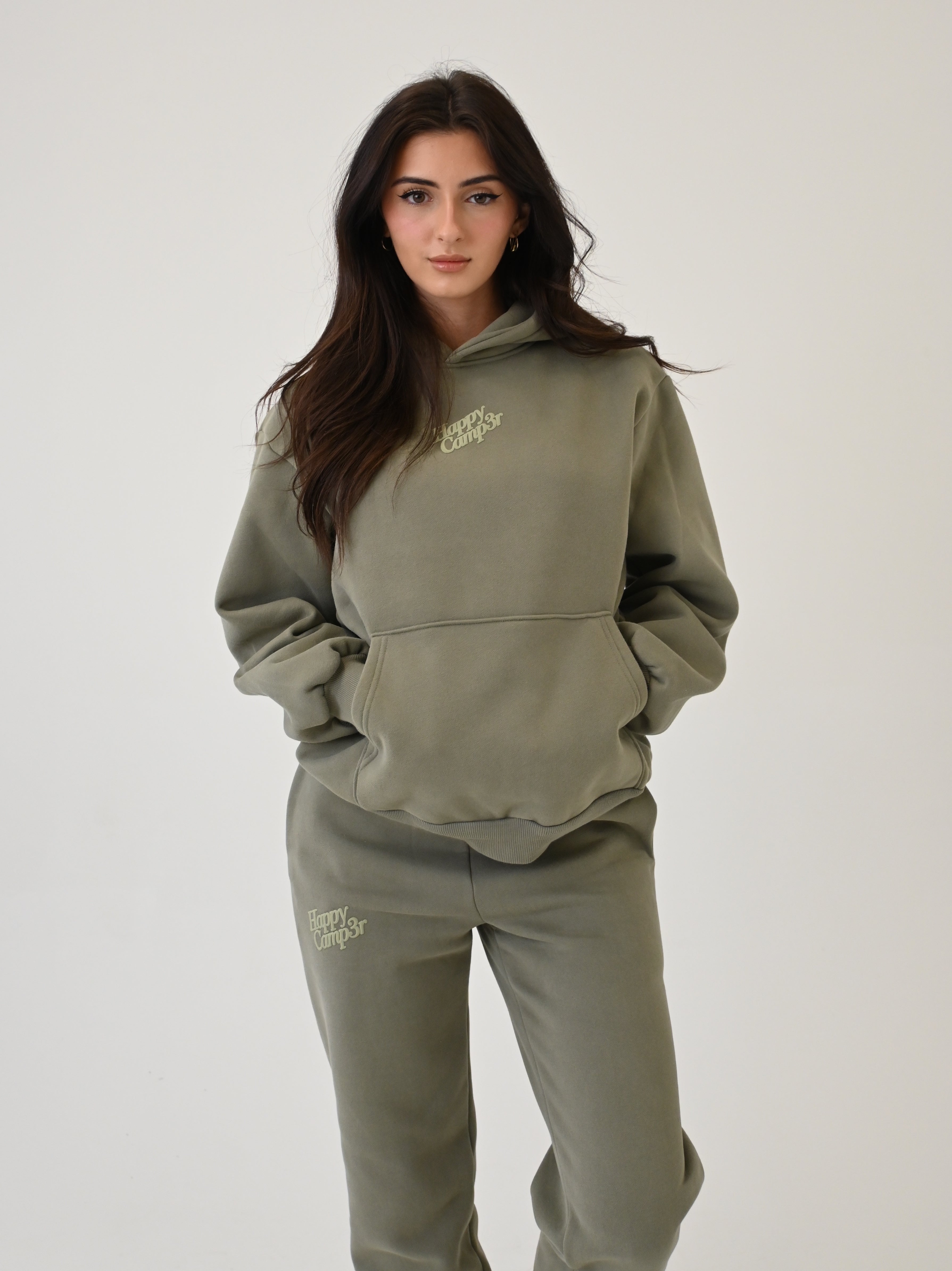 Puff Series Hoodie - Dusty Olive