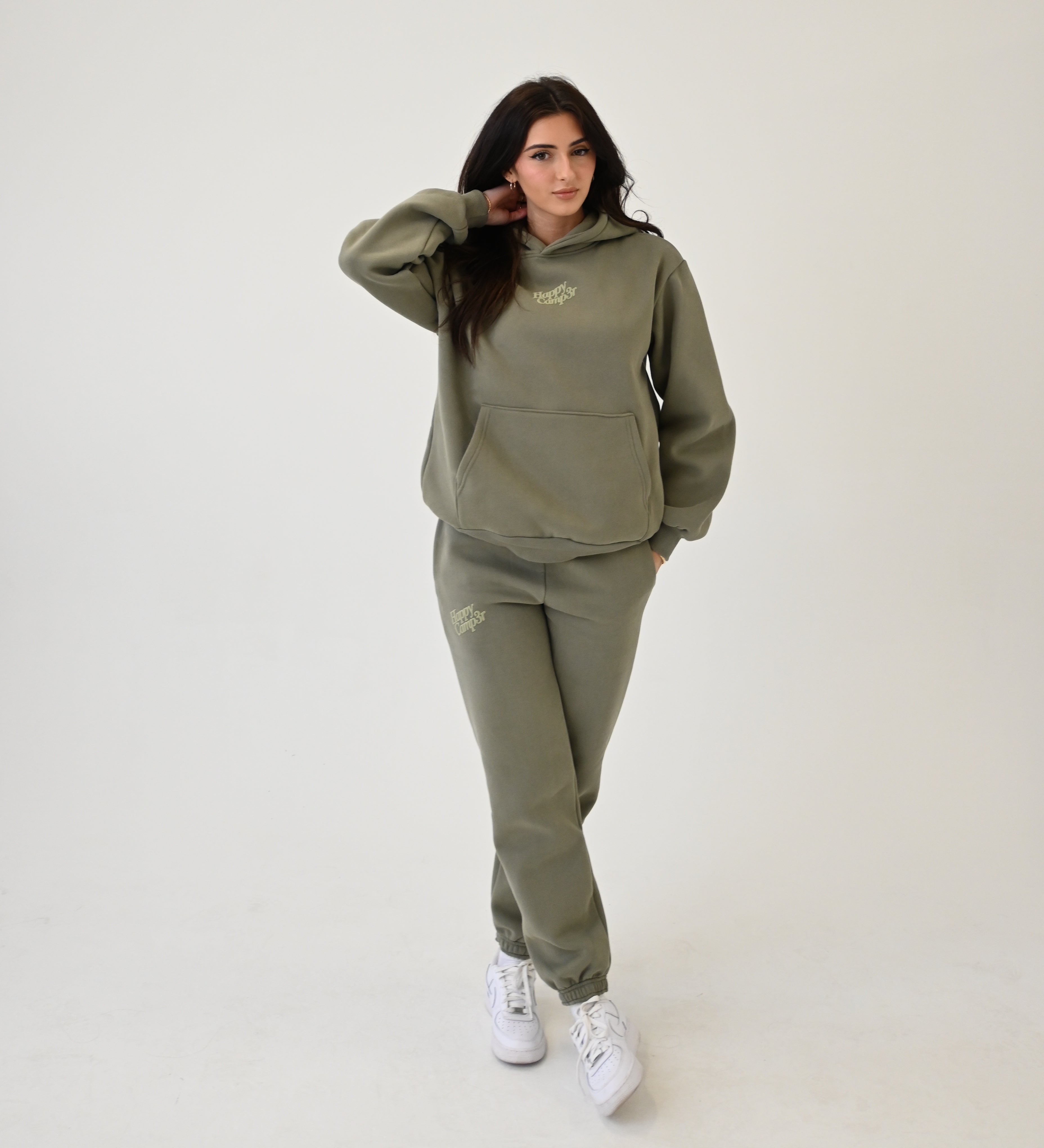 Puff Series Hoodie - Dusty Olive