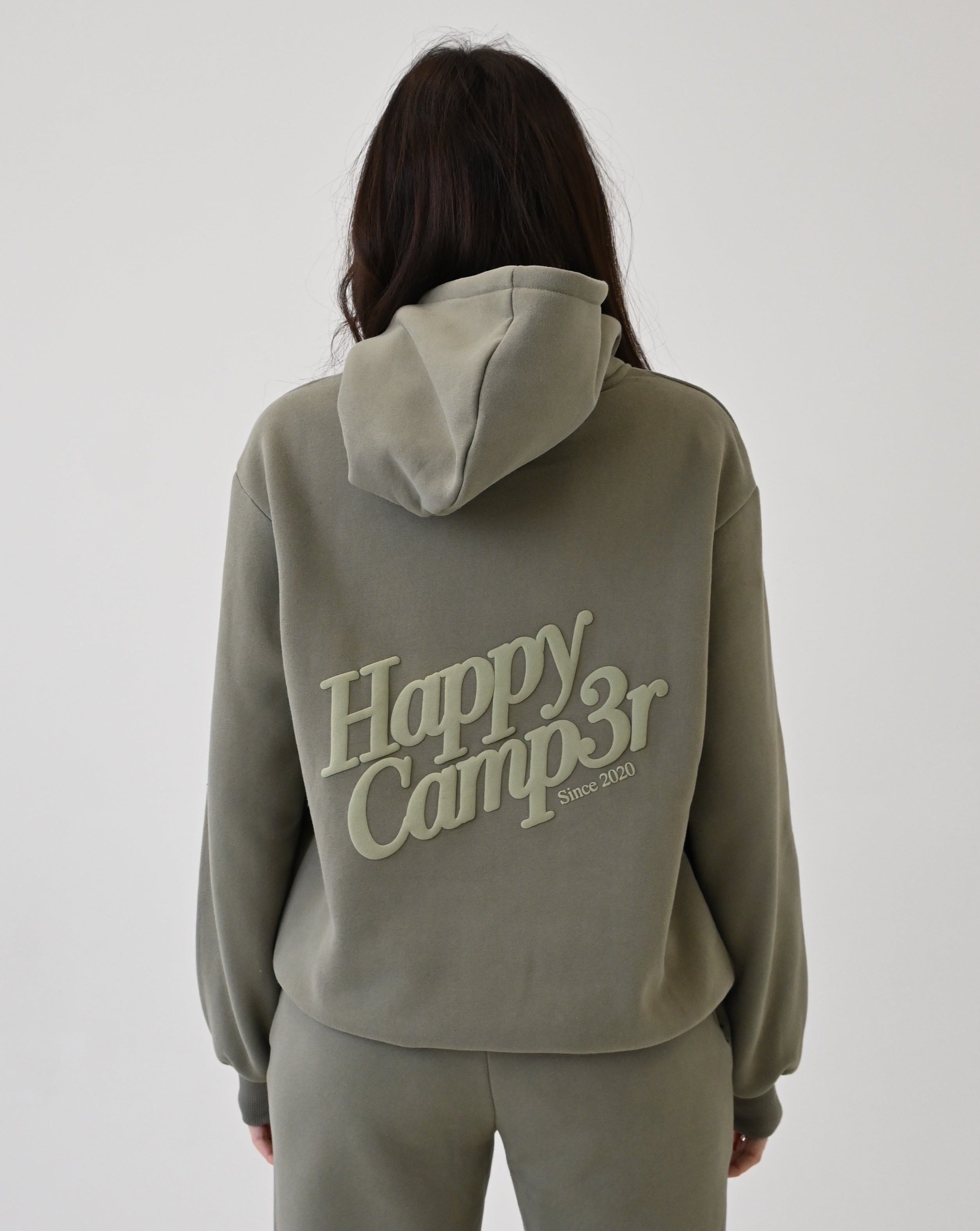 Puff Series Hoodie - Dusty Olive